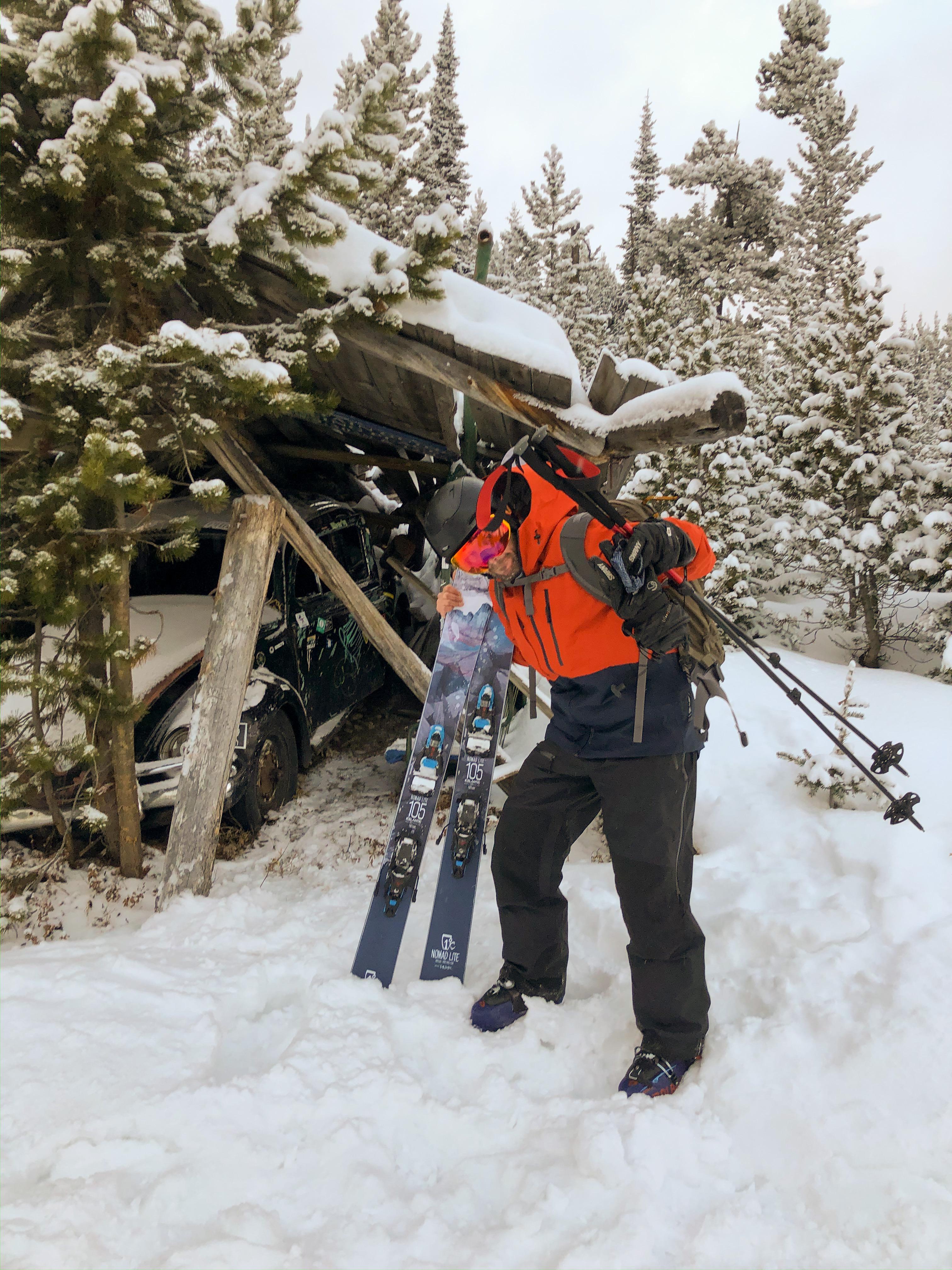 Found this treasure Big Sky Mt Opening Day Thankful Thanksgiving skiing