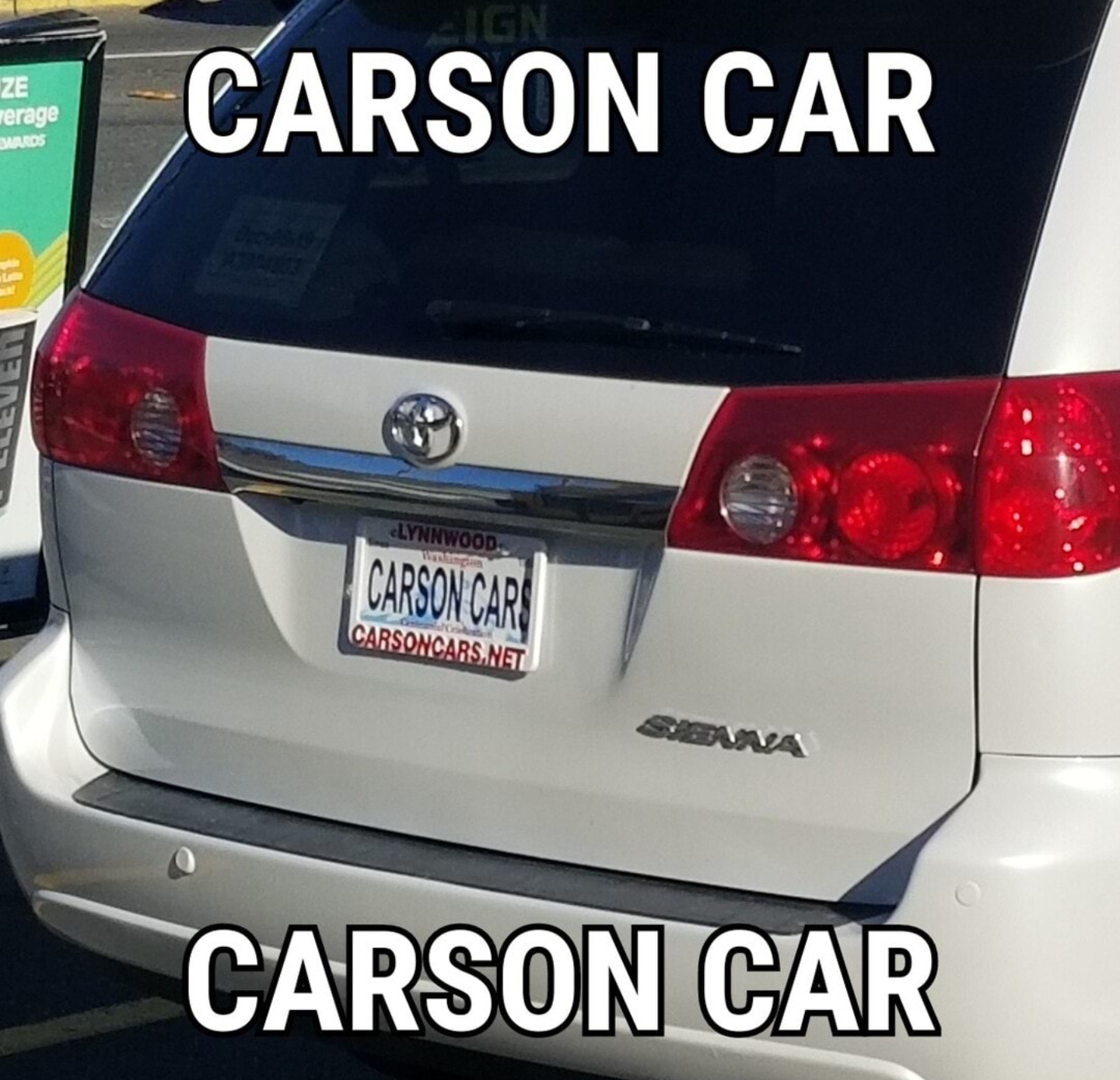 CARSON CAR r/CallMeCarson