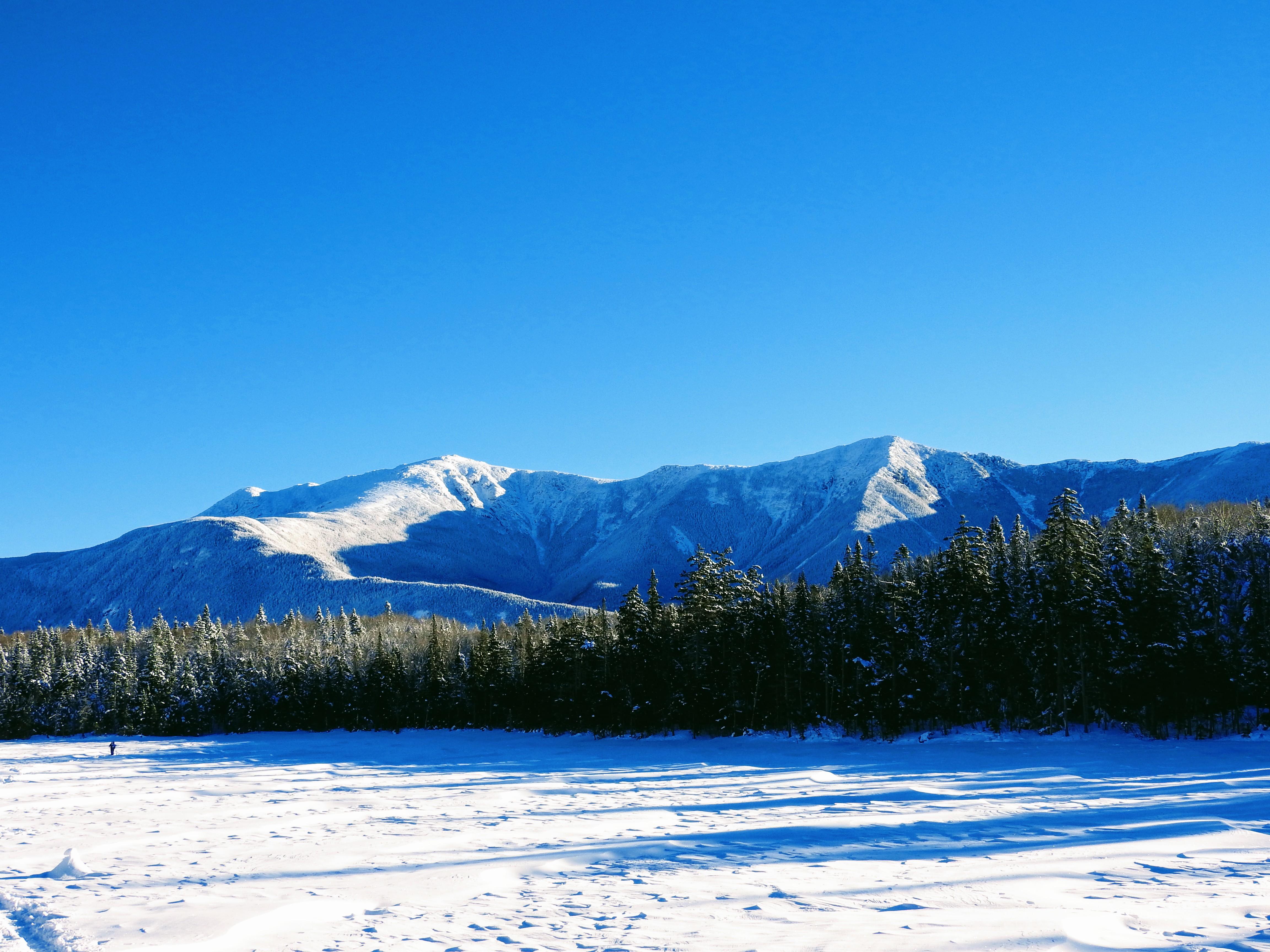 Lafayette and Lincoln overlooking Lonesome Lake 11419 wmnf