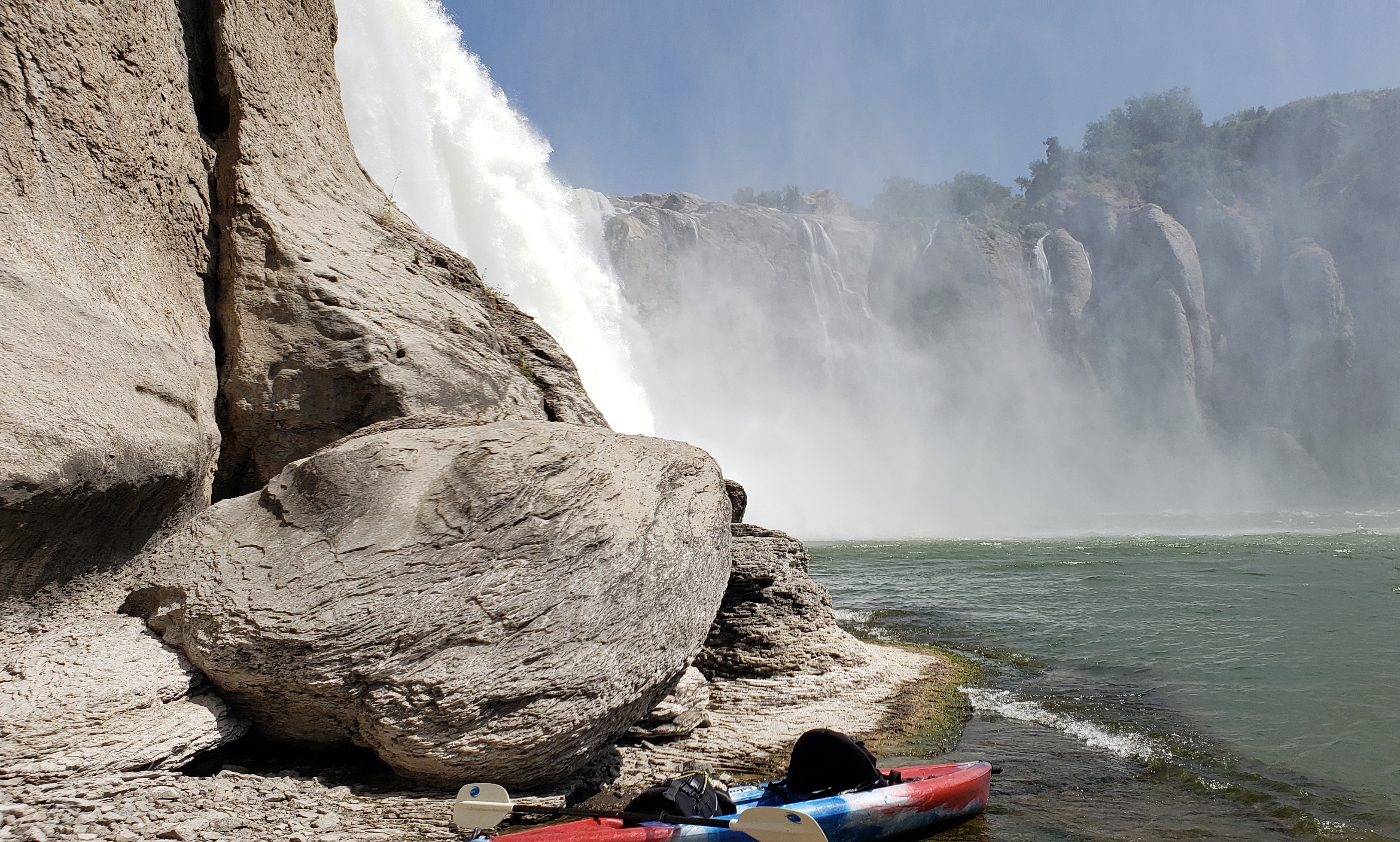 5 miles upriver to see the Niagara Falls of the west! It was and always
