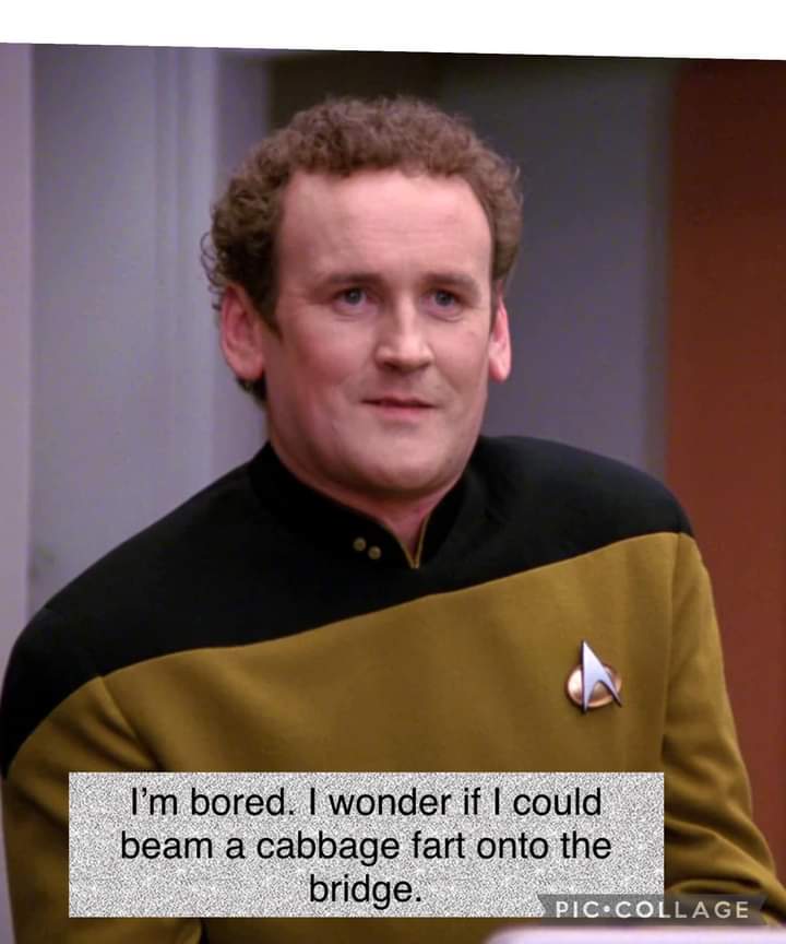 One way to beat the Monday blues! r/startrekmemes