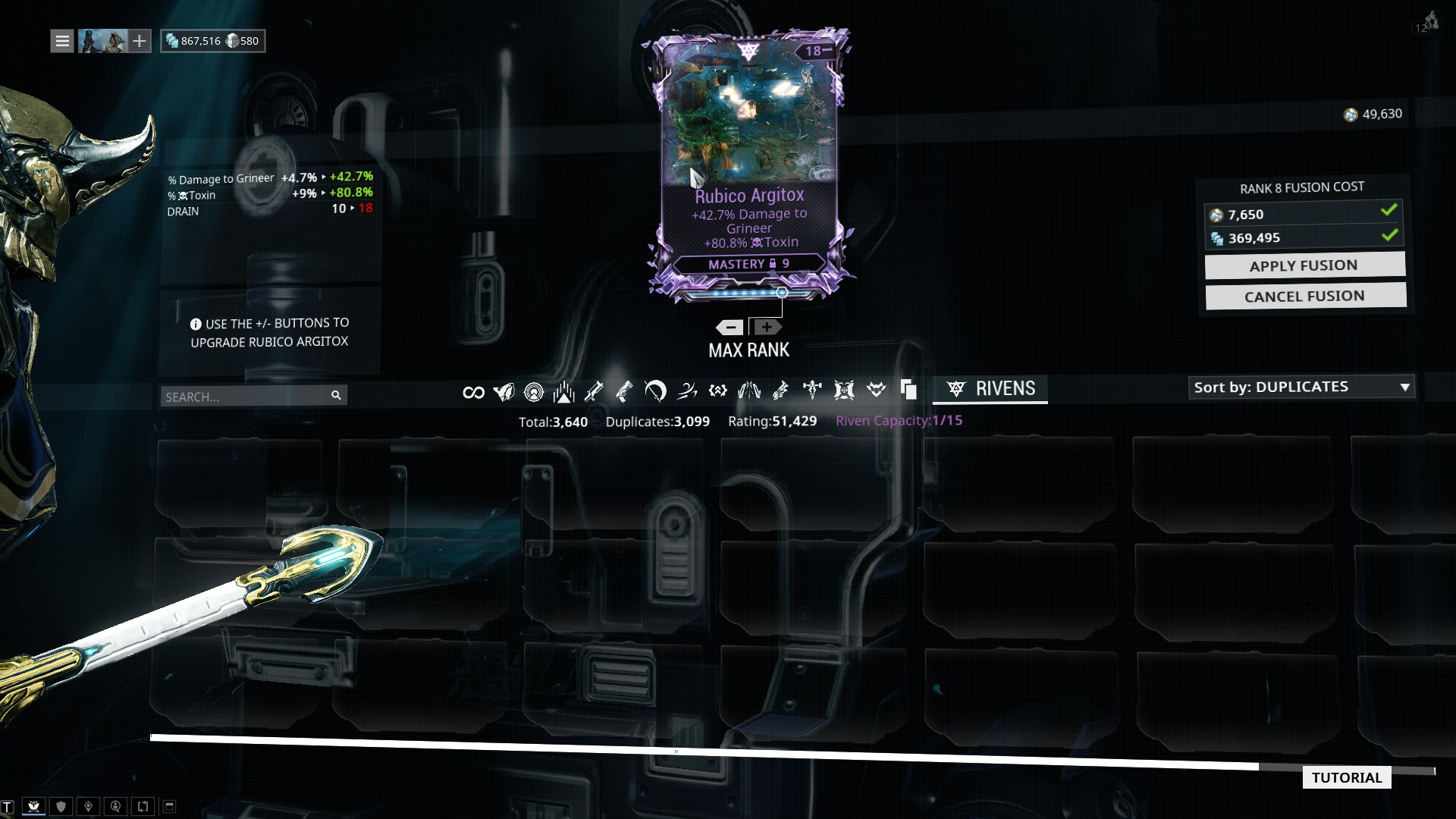 [SPOILERS] Is this a good Riven mod? Warframe