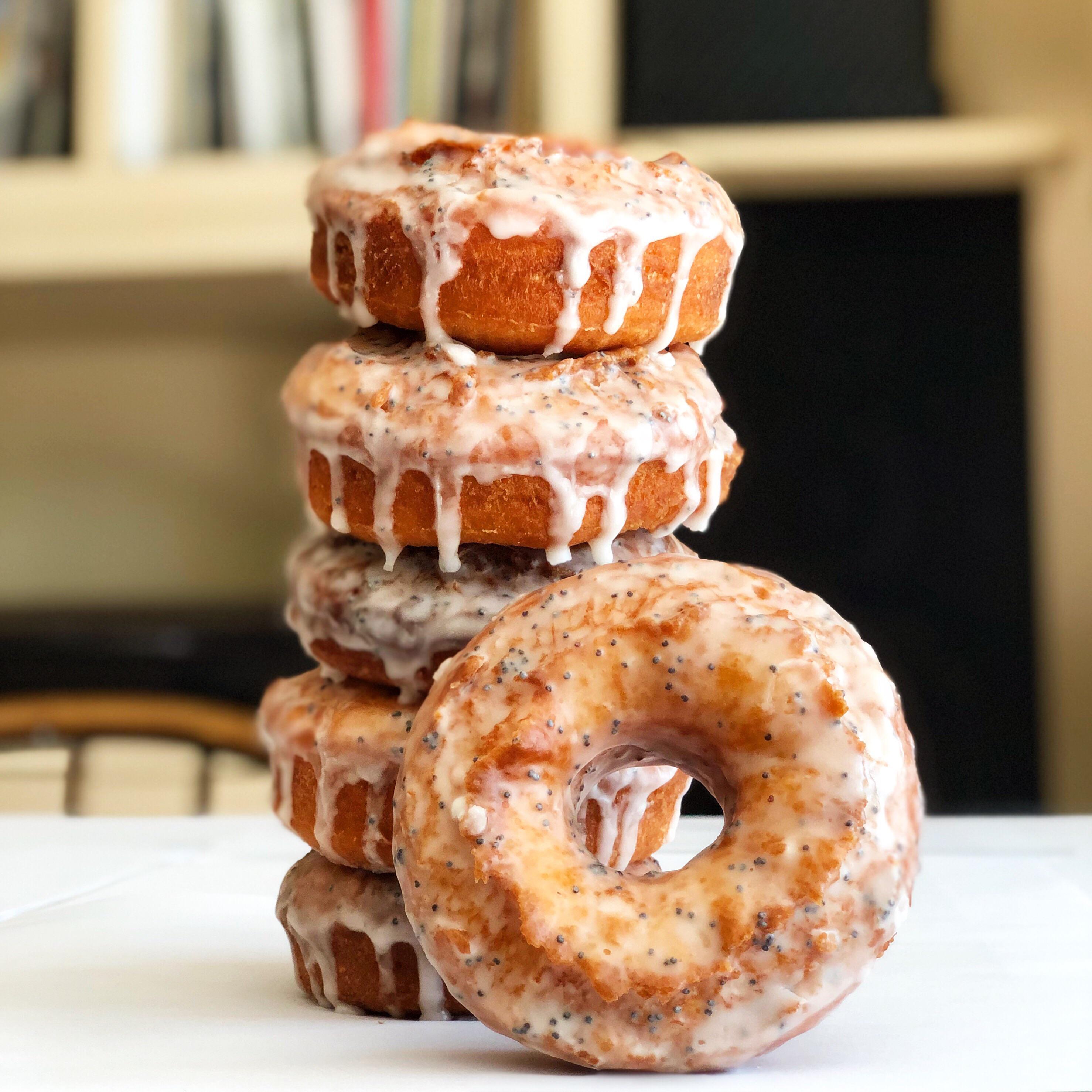 My first batch of homemade donuts r/Baking