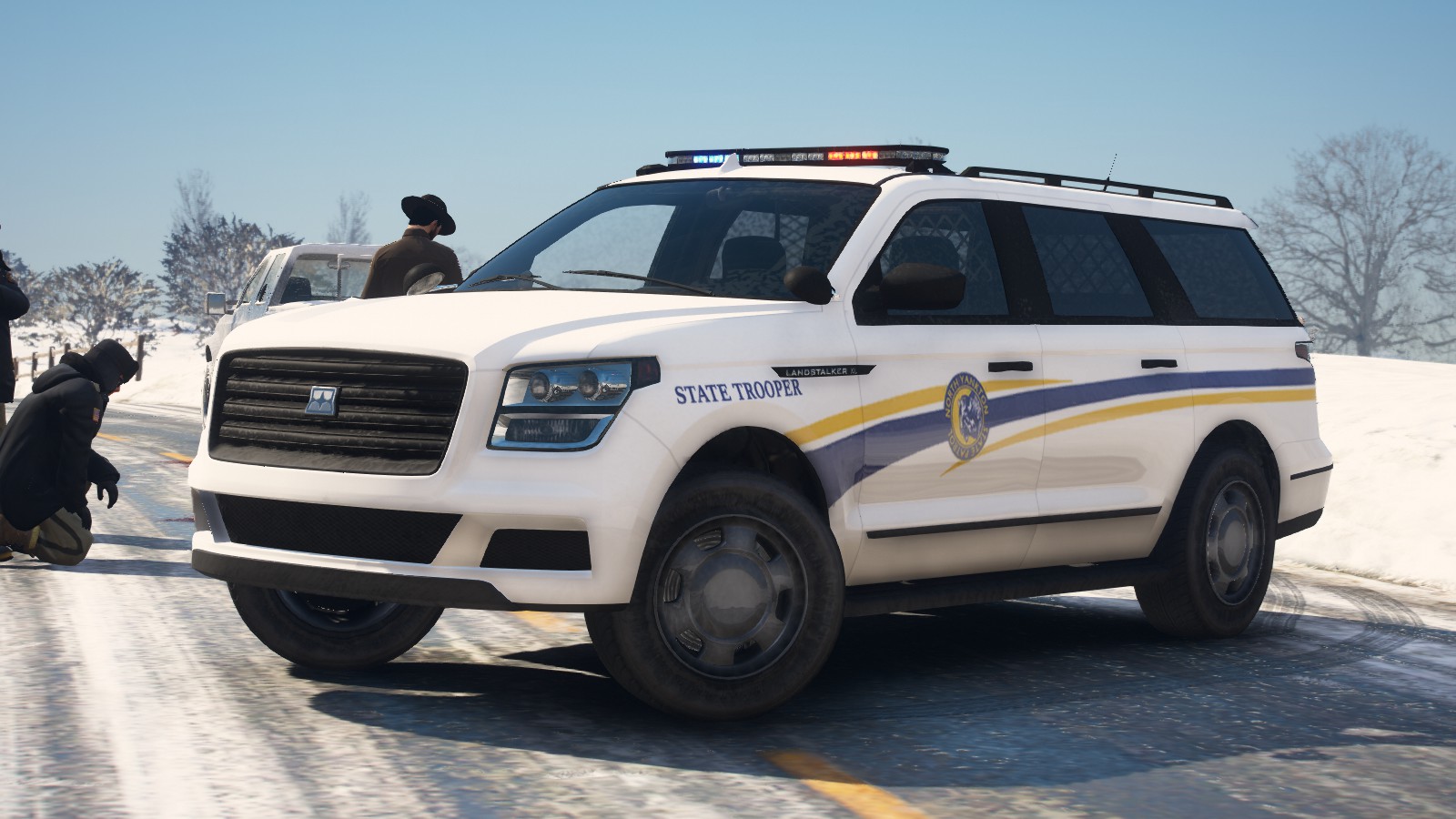 Just another day in North Yankton, And I'll use this trusty Landstalker