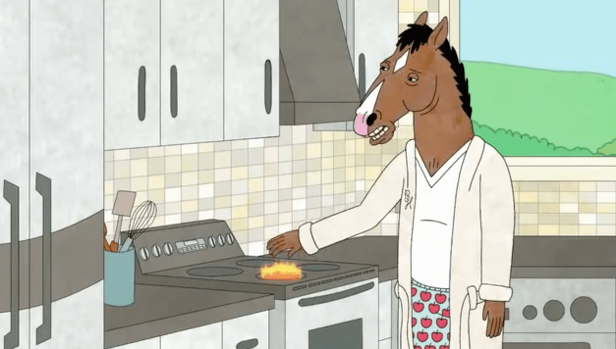 I PUT MY HAND ON THE STOVE TO SEE IF I STILL BLEEEEEED