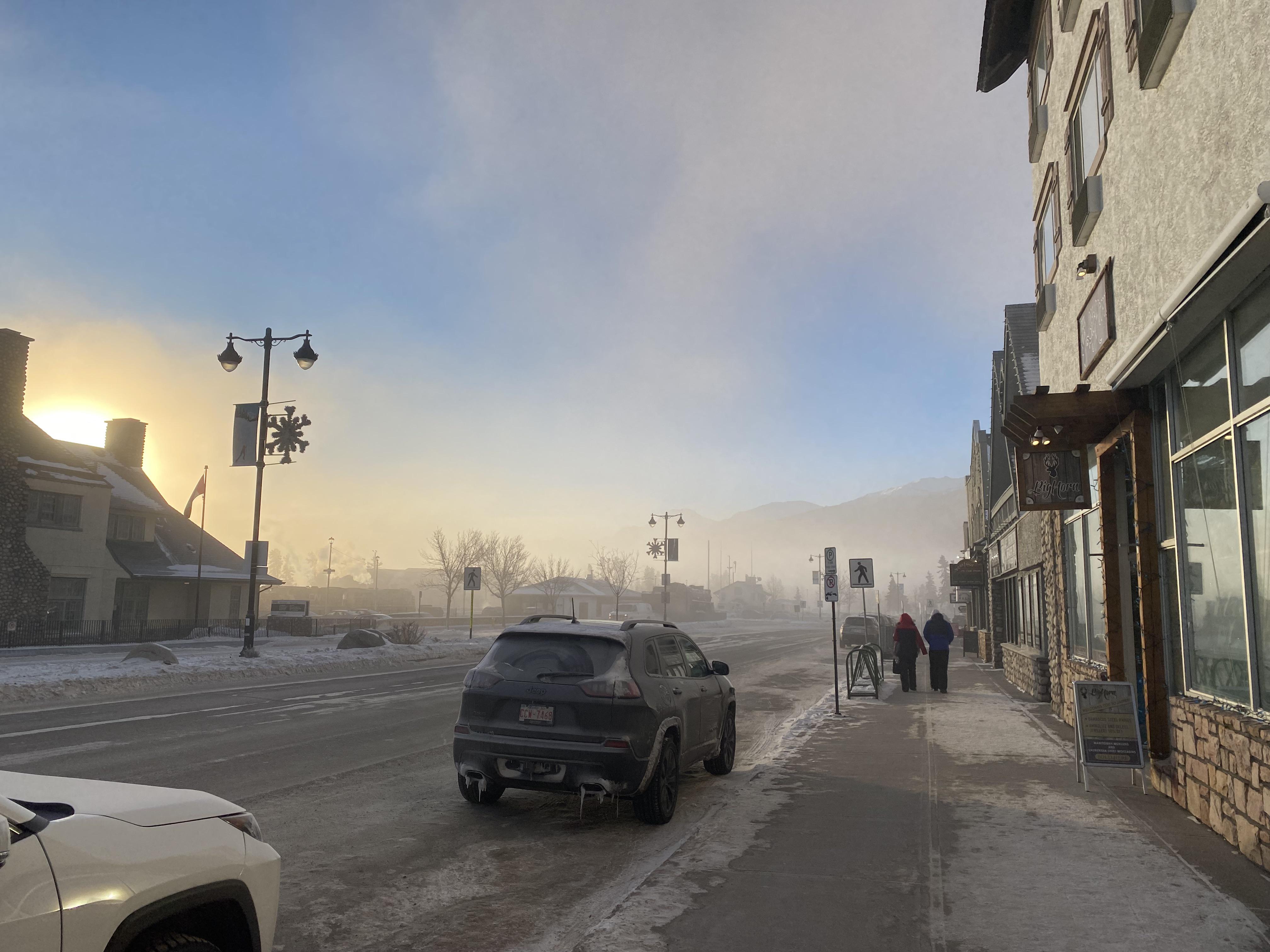 43 degrees Celsius, Jasper, AB r/FreezingFuckingCold