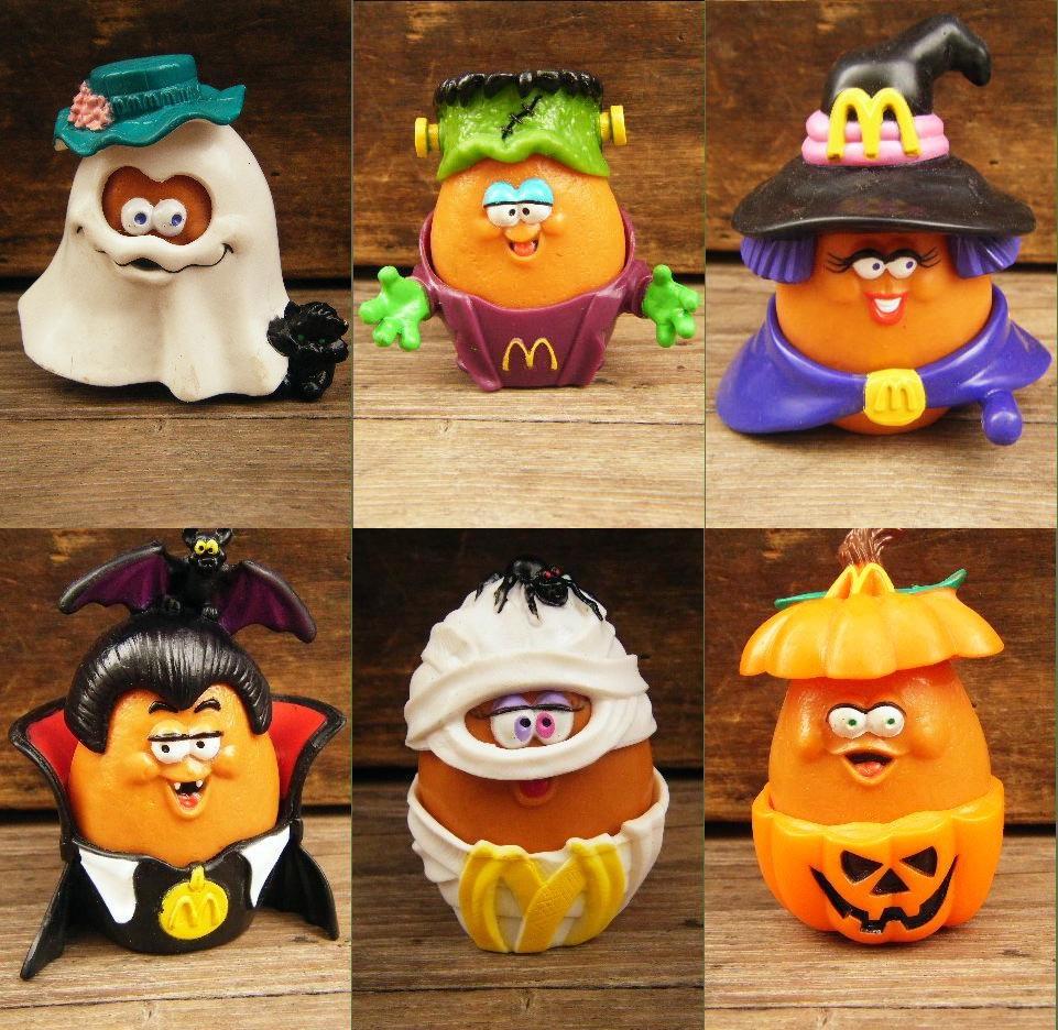 These 90s Halloween Mcnugget Happy Meal toys nostalgia