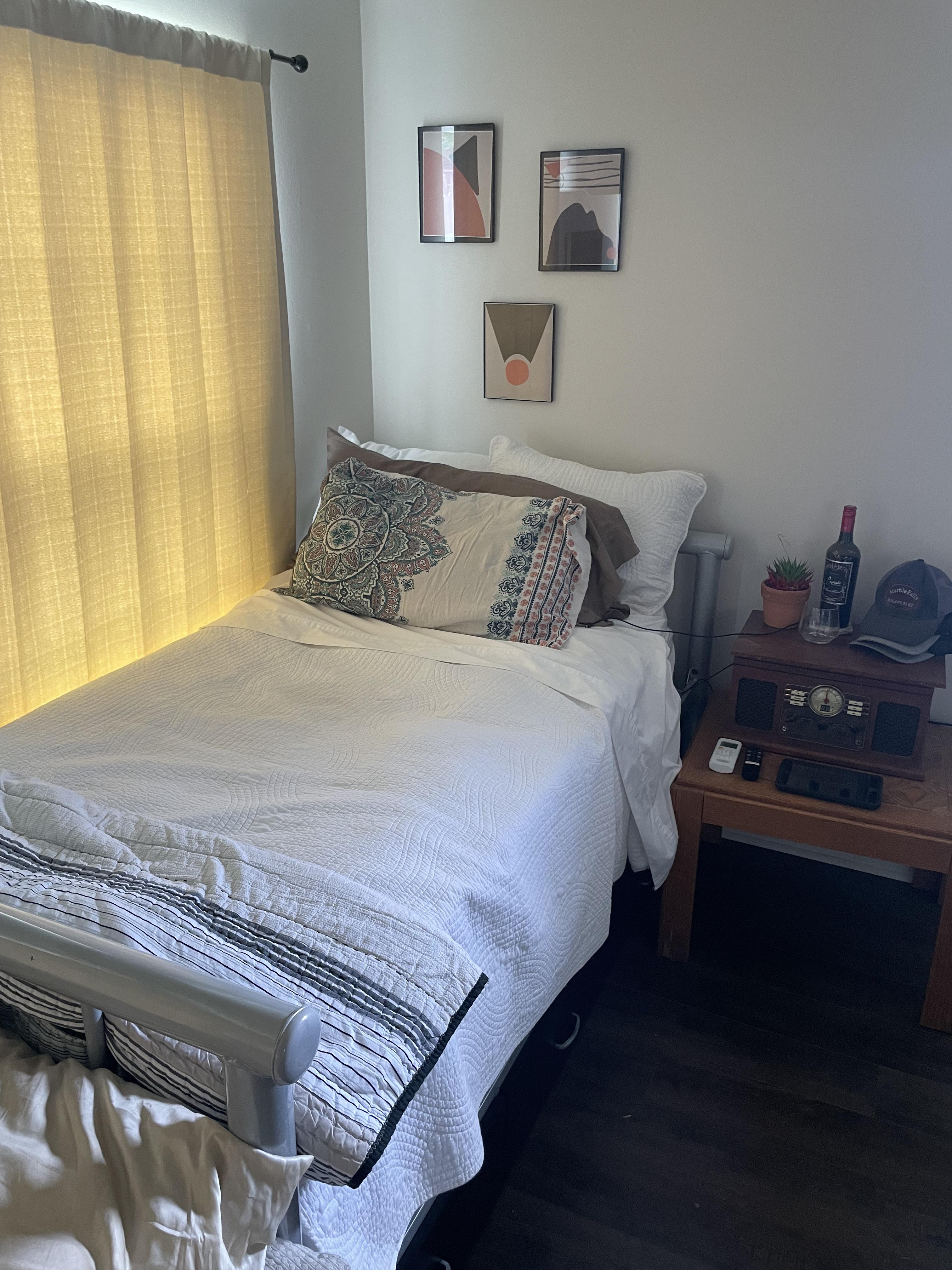 (OC) i’ve been sleeping on a very small and fold out