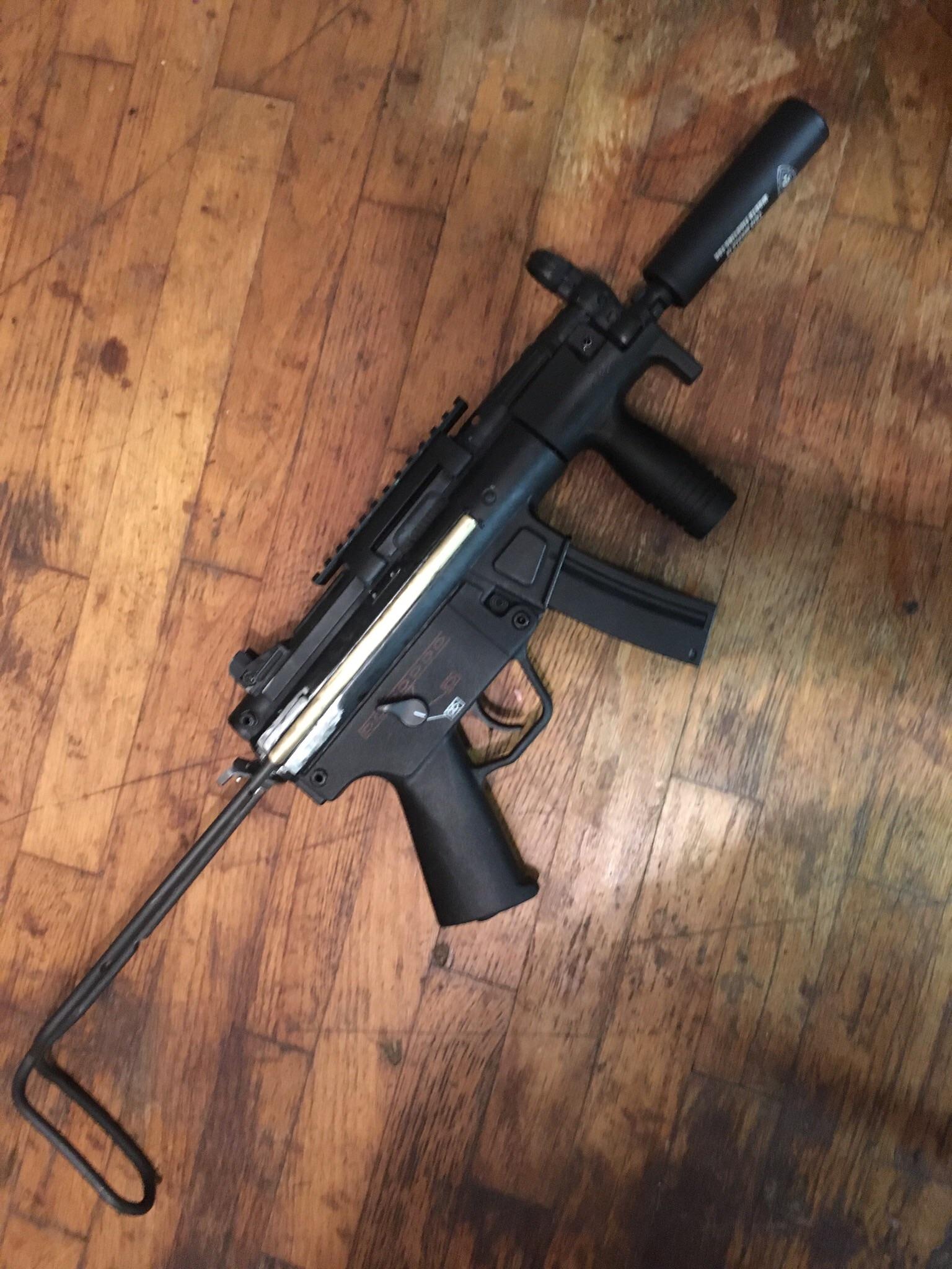 Mp5k + Grease Gun r/airsoft