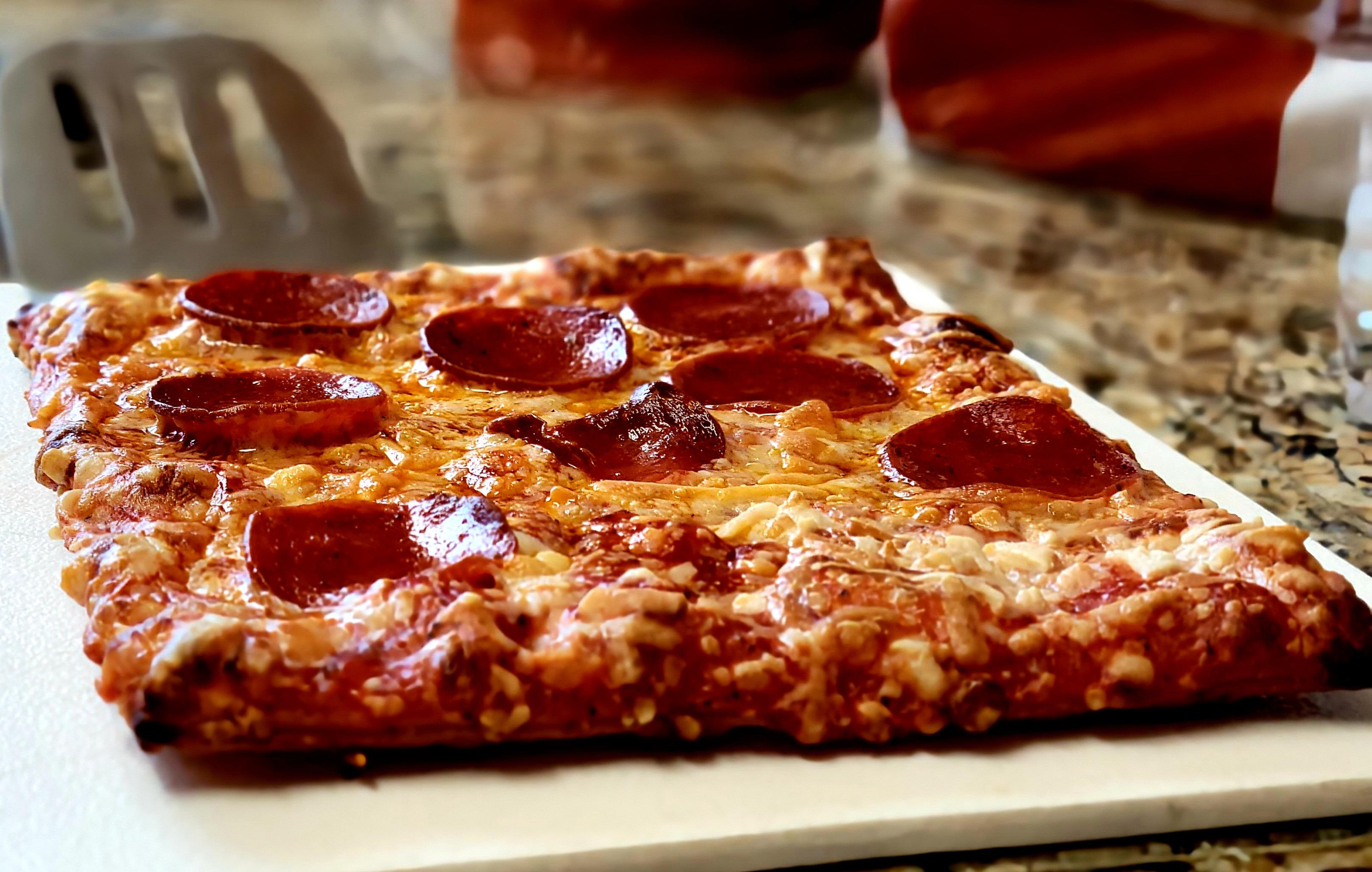 A timeless classic, the gourmet pepperoni Totino's Party Pizza. r