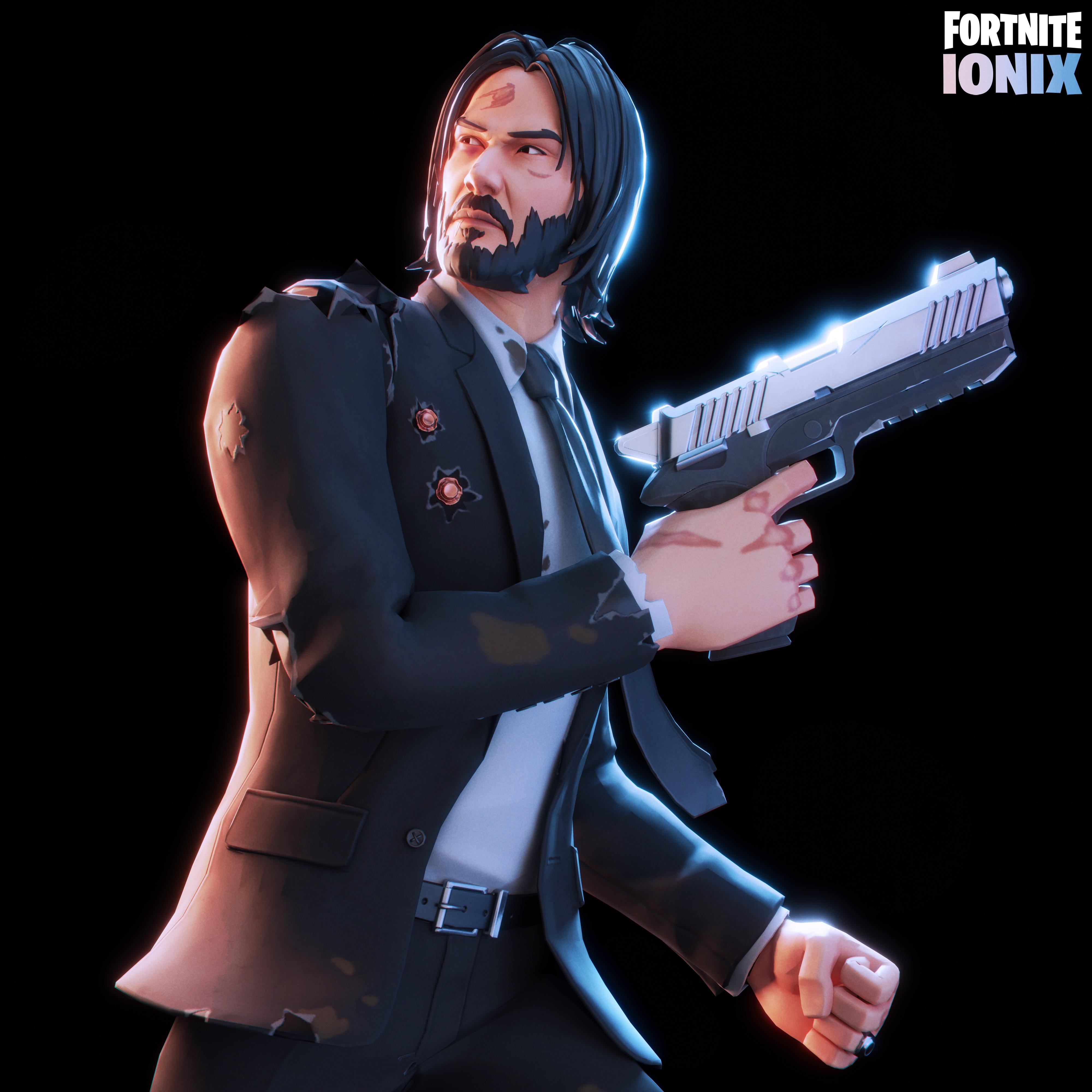 Hq Photos Fortnite John Wick Photo Fortnite John Wick Render By My