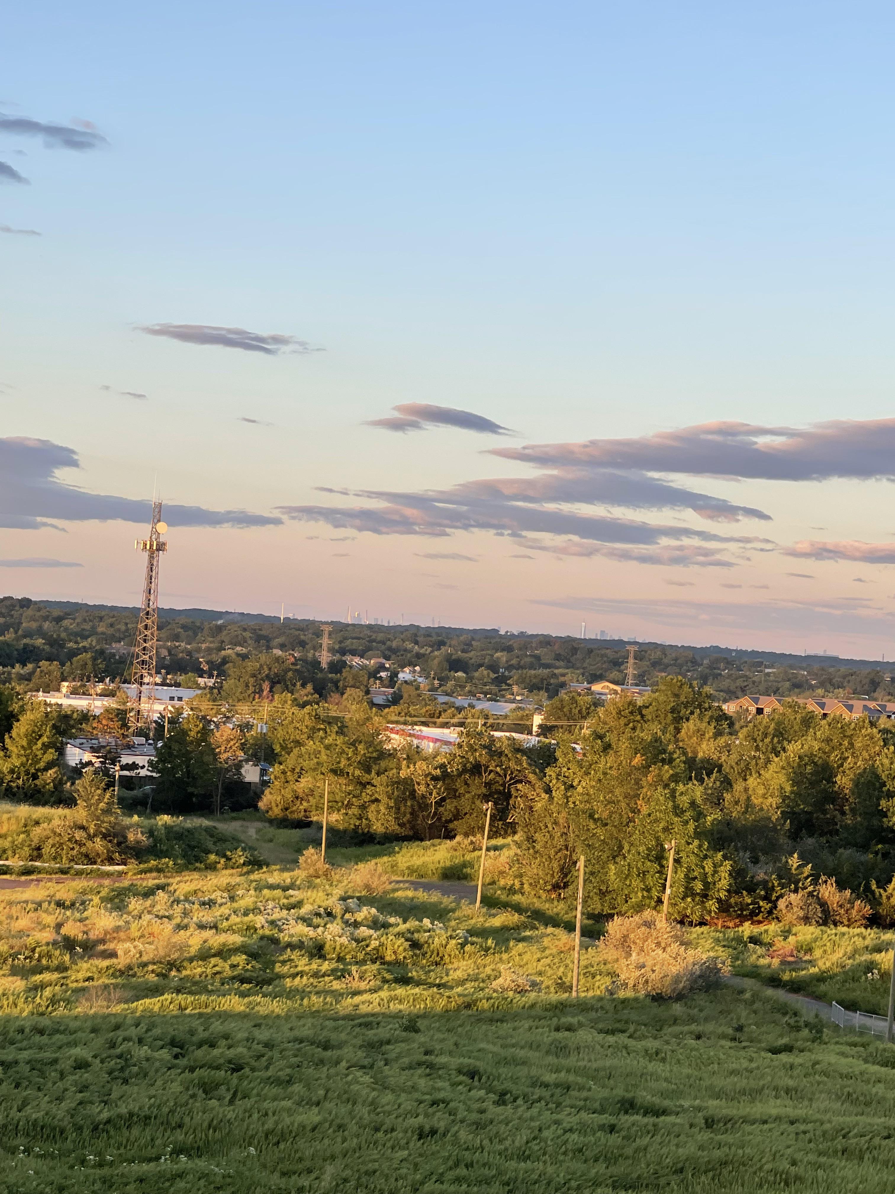 One good thing Hurricane Ida did was clear the air so you can clearly