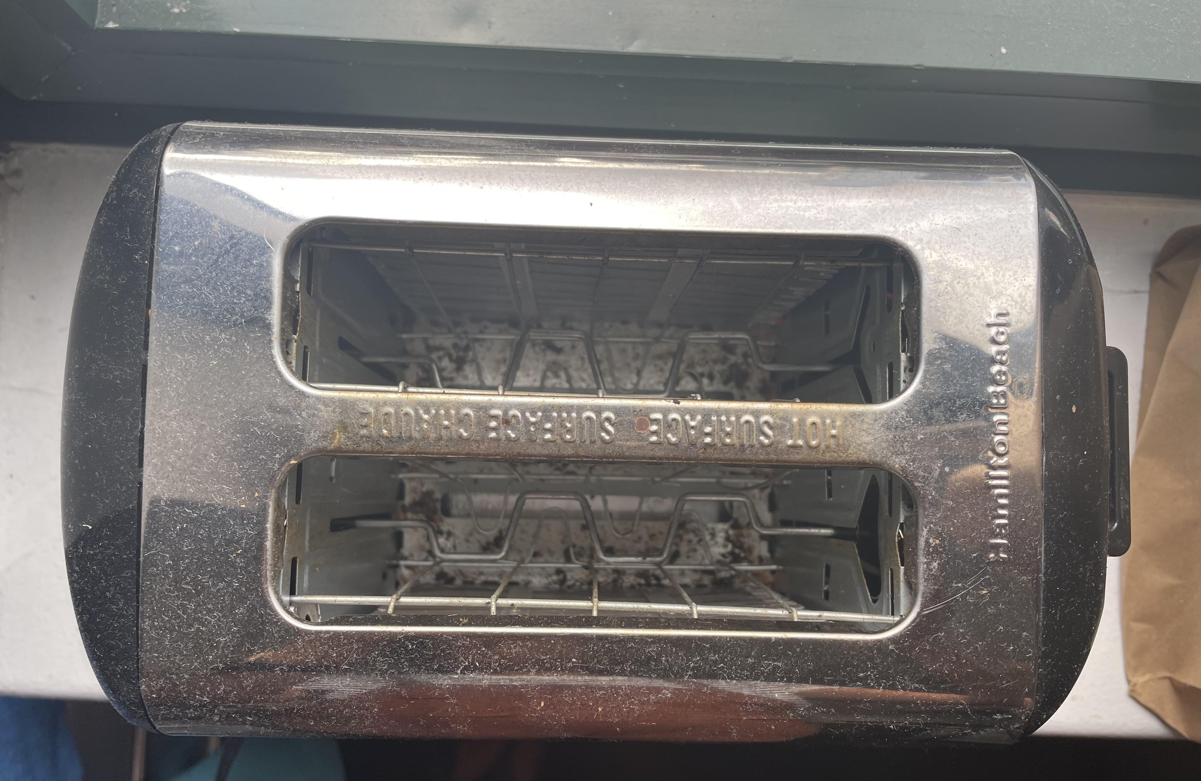 Popup toaster cleaning tips! Pls help! r/CleaningTips