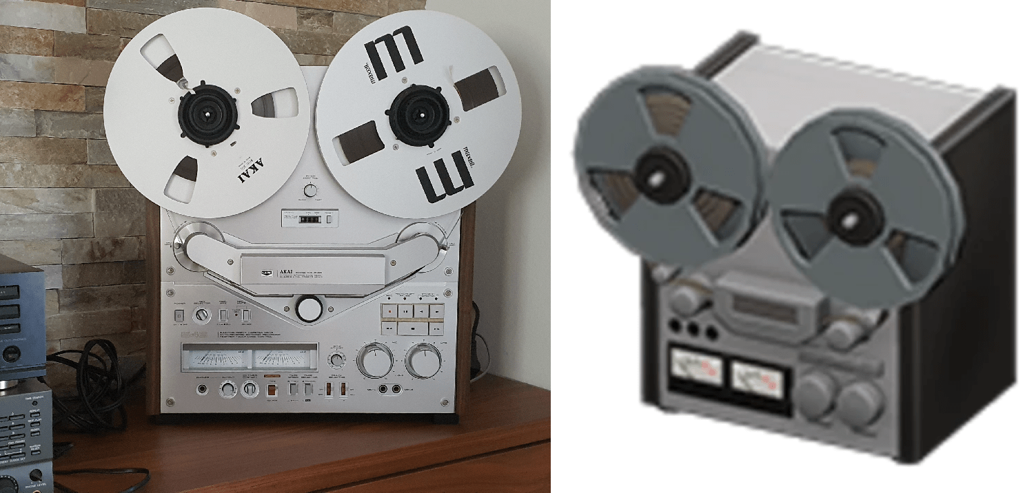 I found out the pro tape recorder looks very similar to the one I own