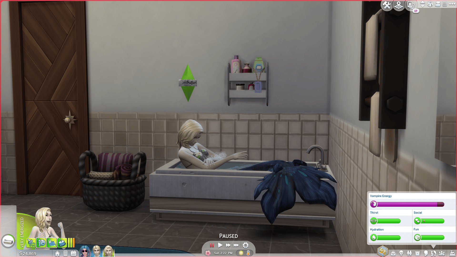 Splash Potions Can A Mermaid Be A Vampire Sims 4