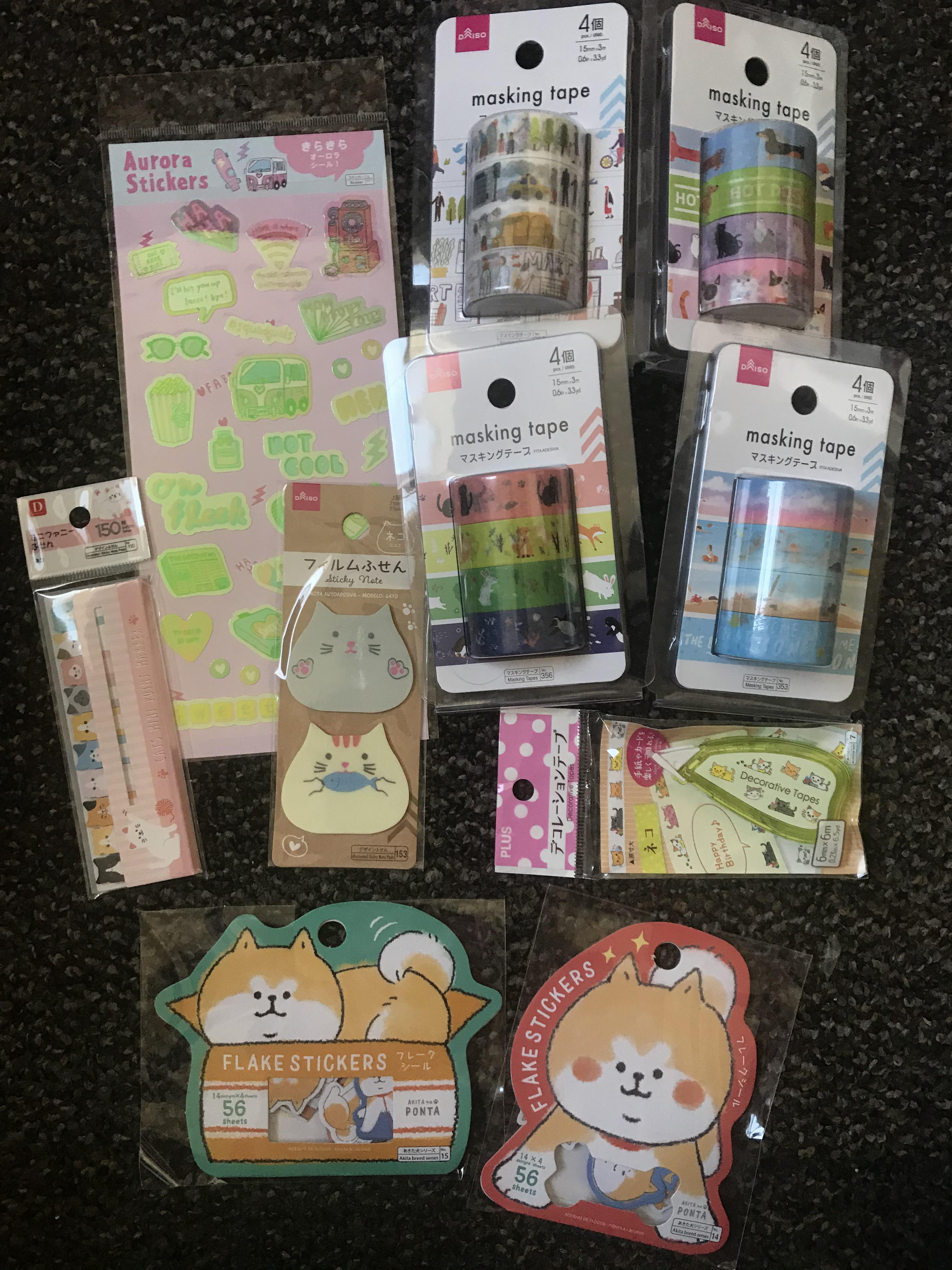 Daiso’s selection gets better every season! r/stationery