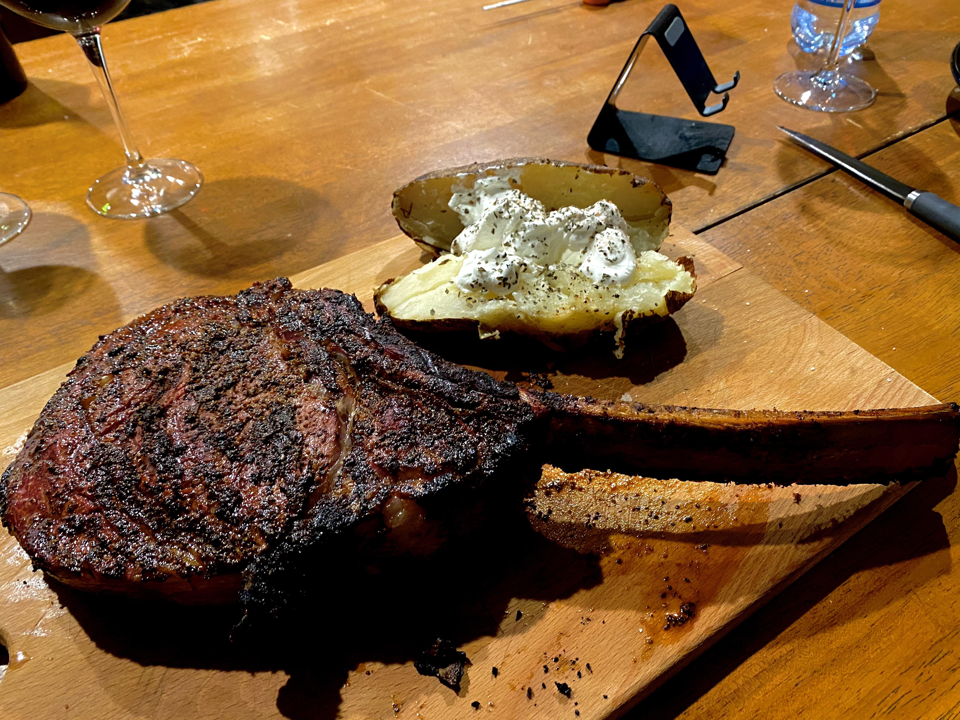 Update on my Traeger Pro 575 finished cook on how to get a good sear on