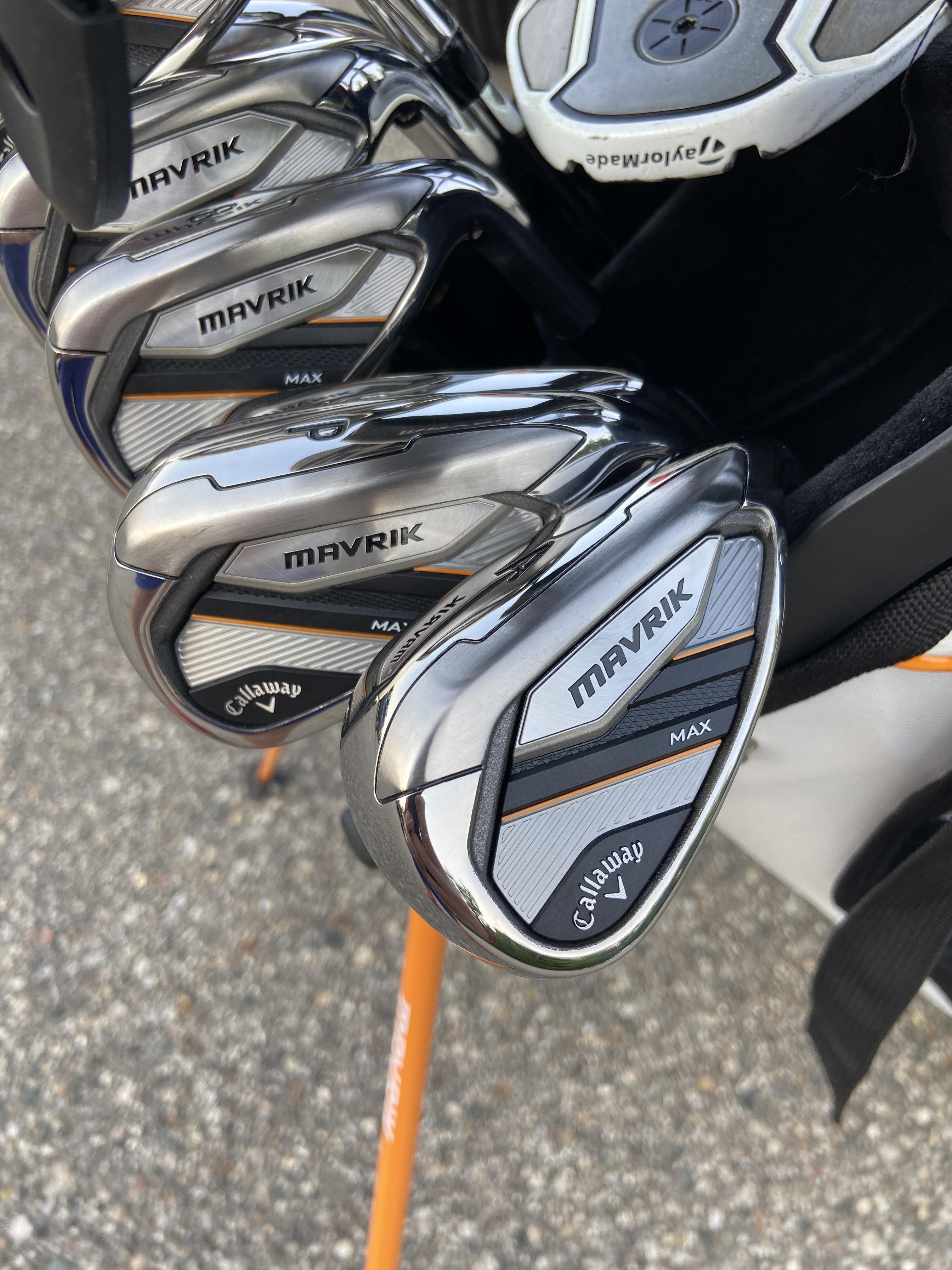 First Fitted Iron Set Mavrik Max Love Them! r/golf