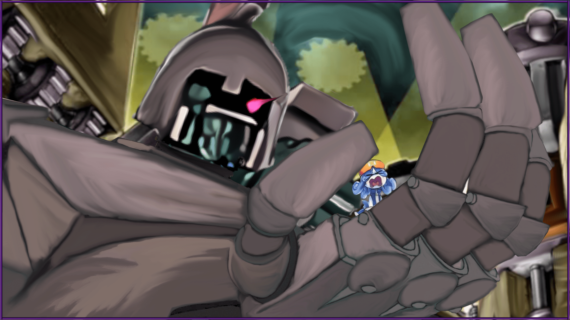 "The Iron Golem" [OC] r/yugioh