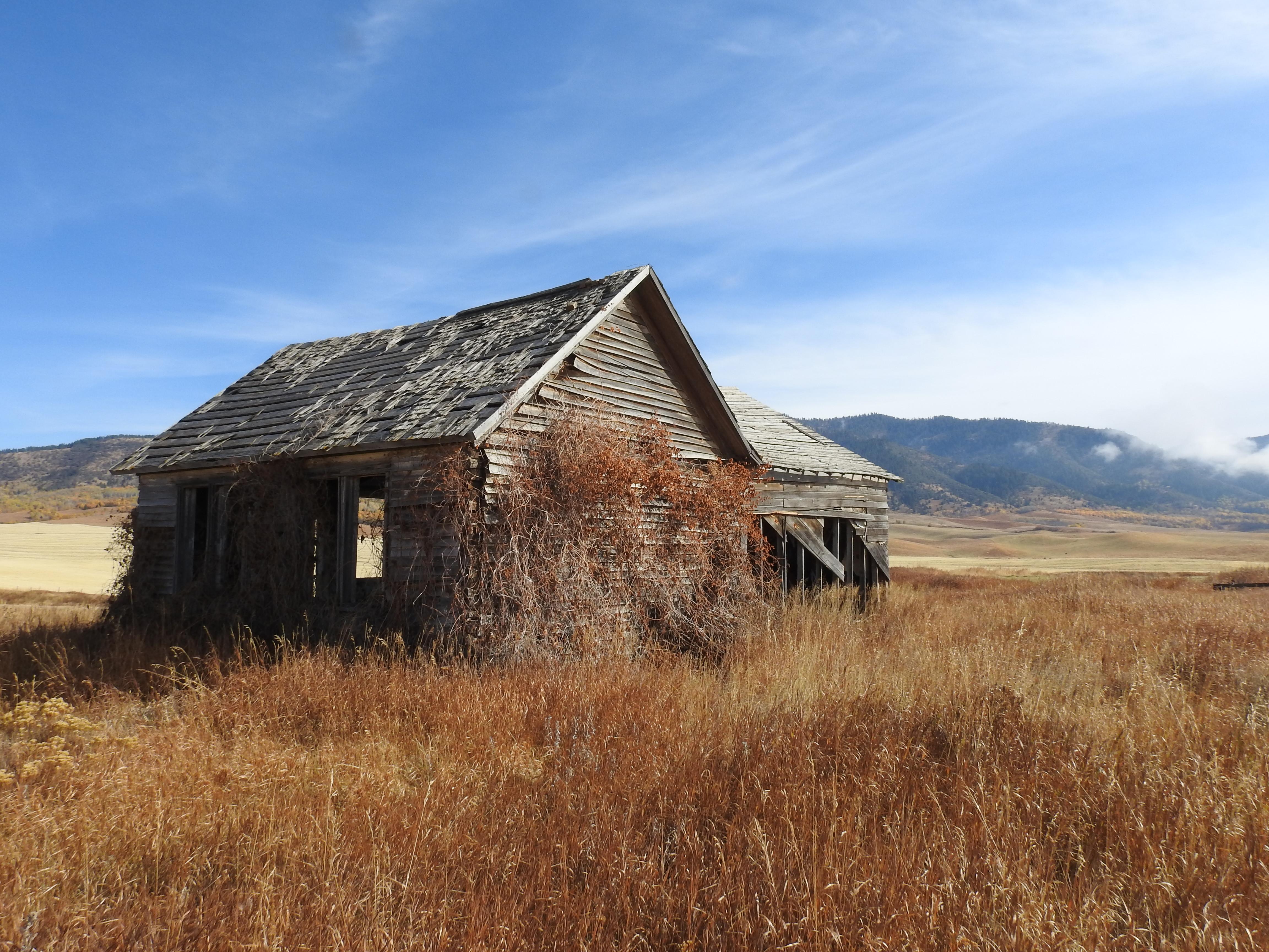 Cabin near Yellowstone National Park [4608 x 3456] r/AbandonedPorn
