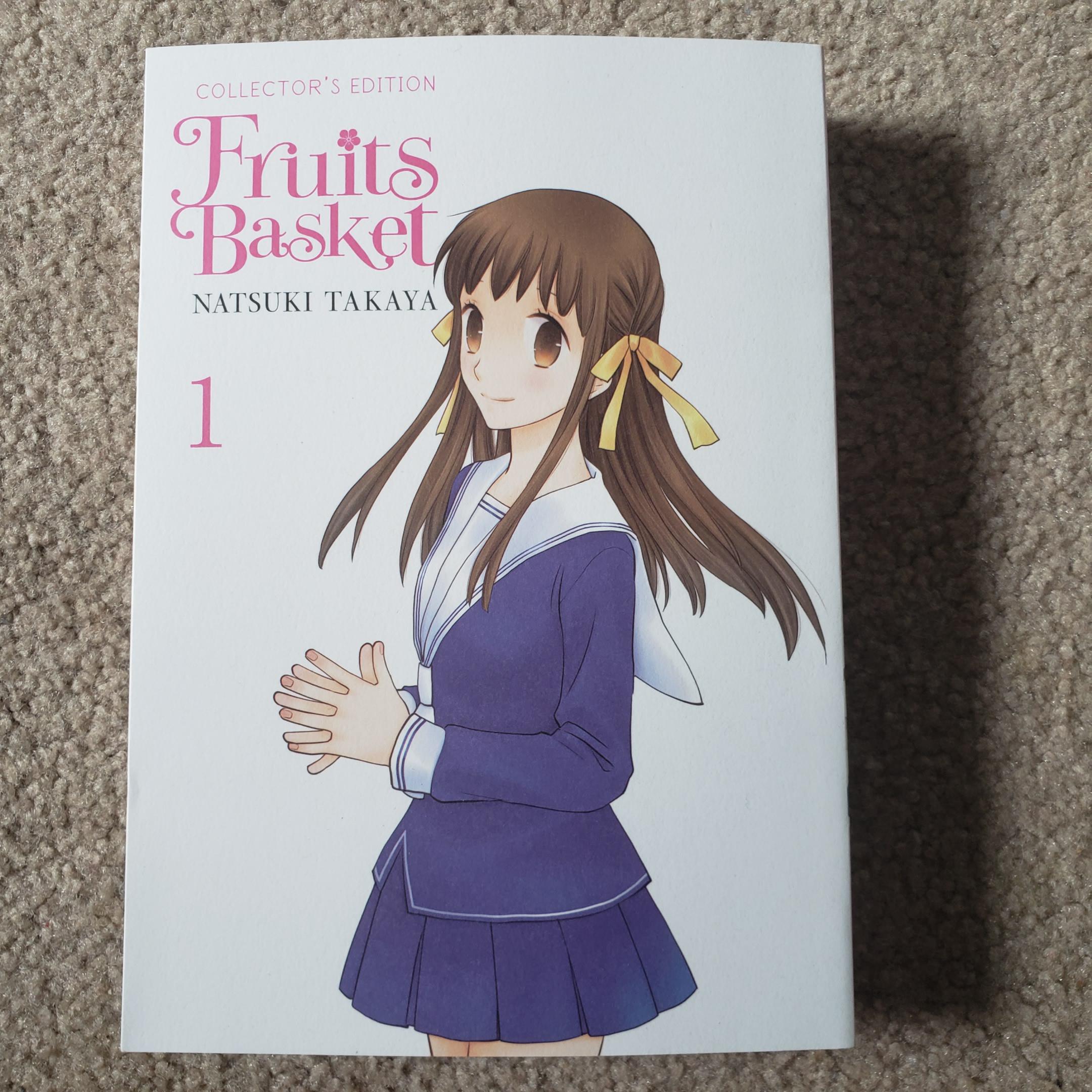 Finally got the first fruits basket collectors edition manga can't wait