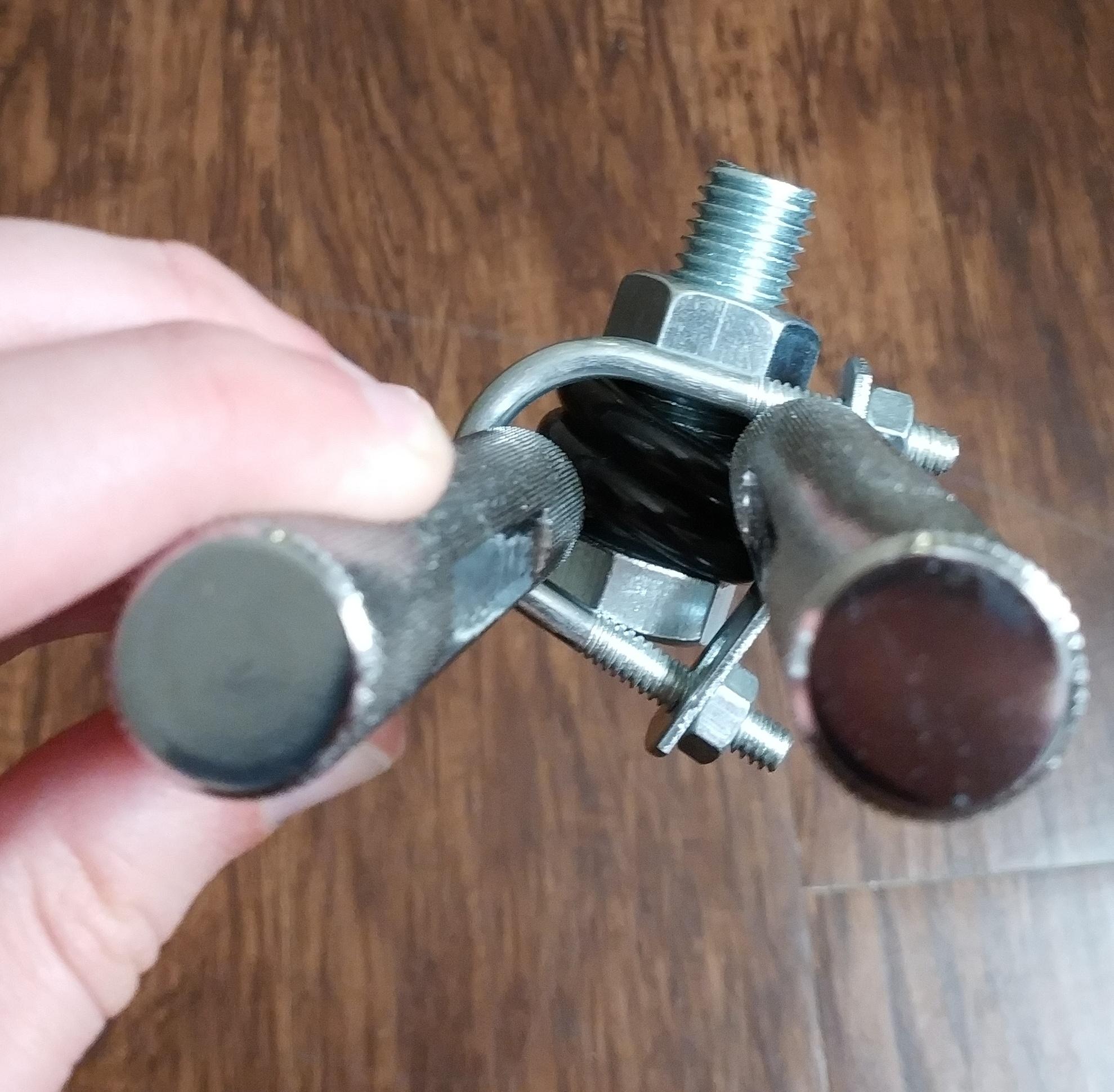 Tired of hose clamps biting you, or slipping off? r/GripTraining