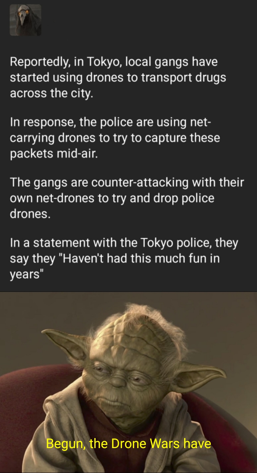 Haha drones go brrrr memes