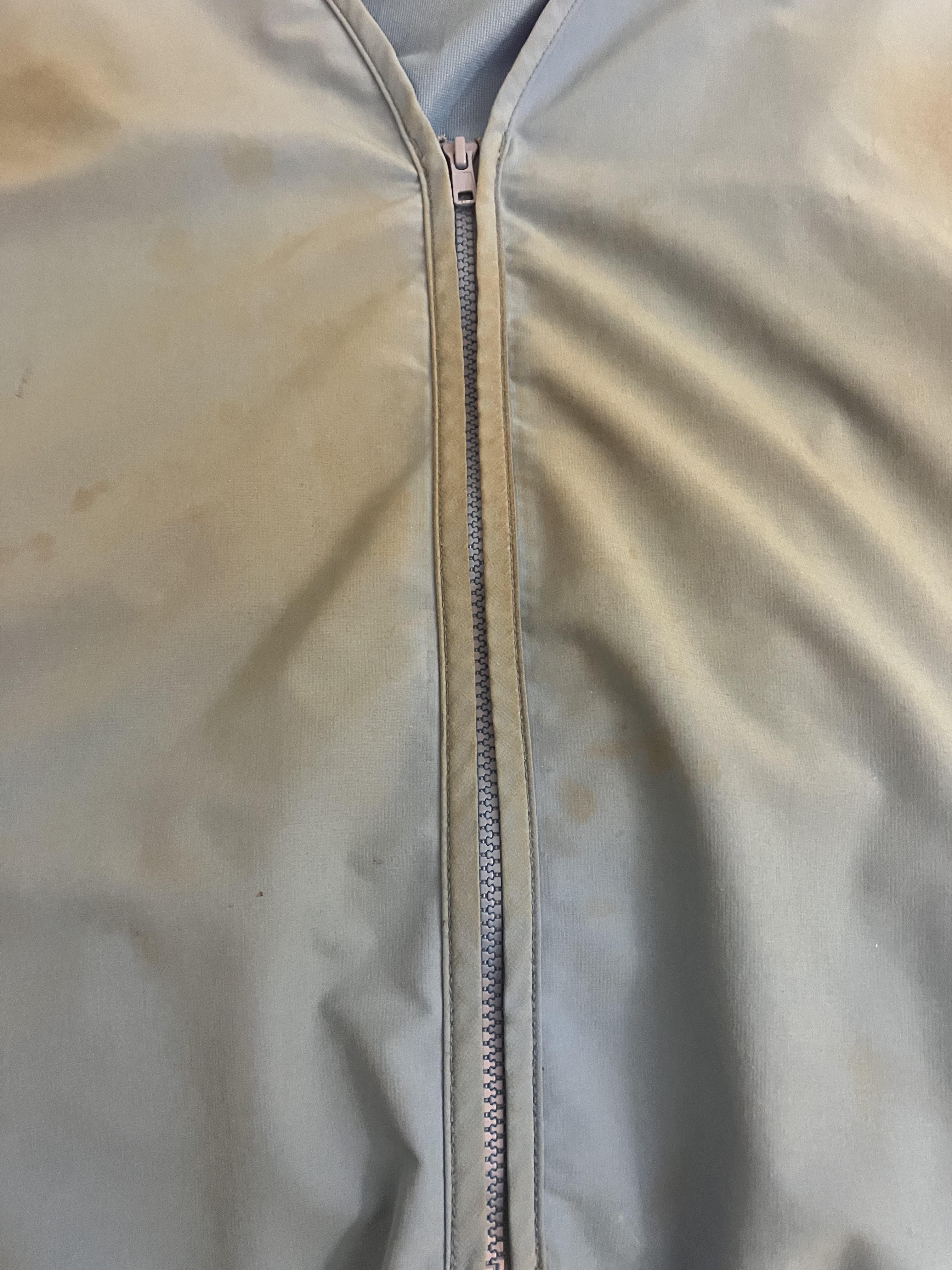 Vest stain removal? Fairly new Stocking associate here. I wash my work