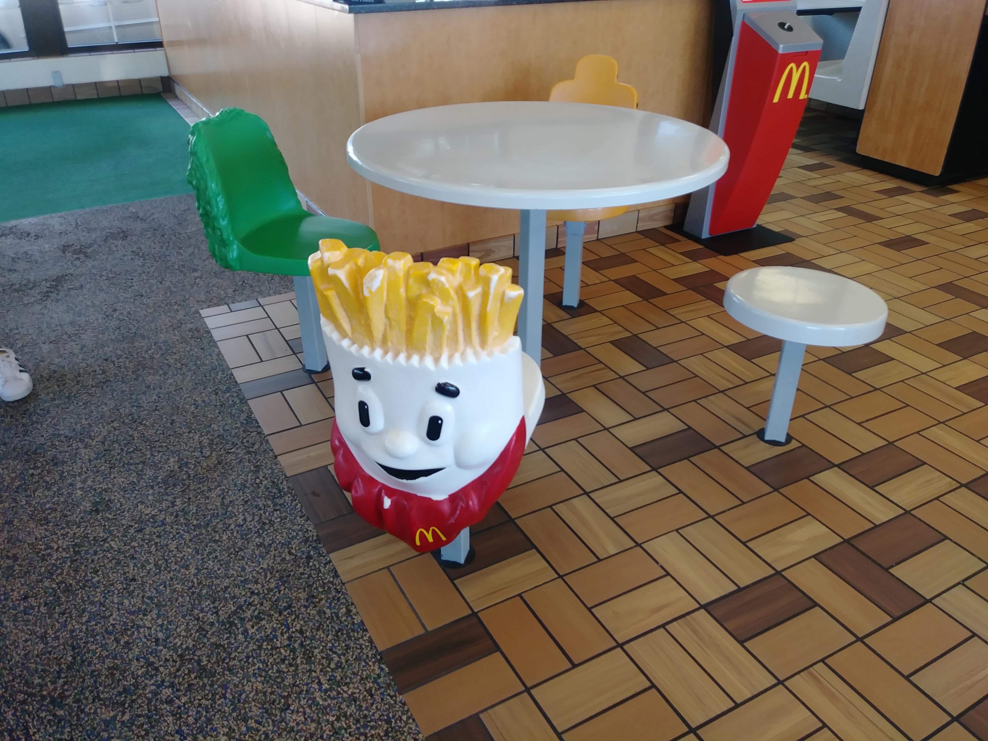 McDonald's fries chair r/nostalgia