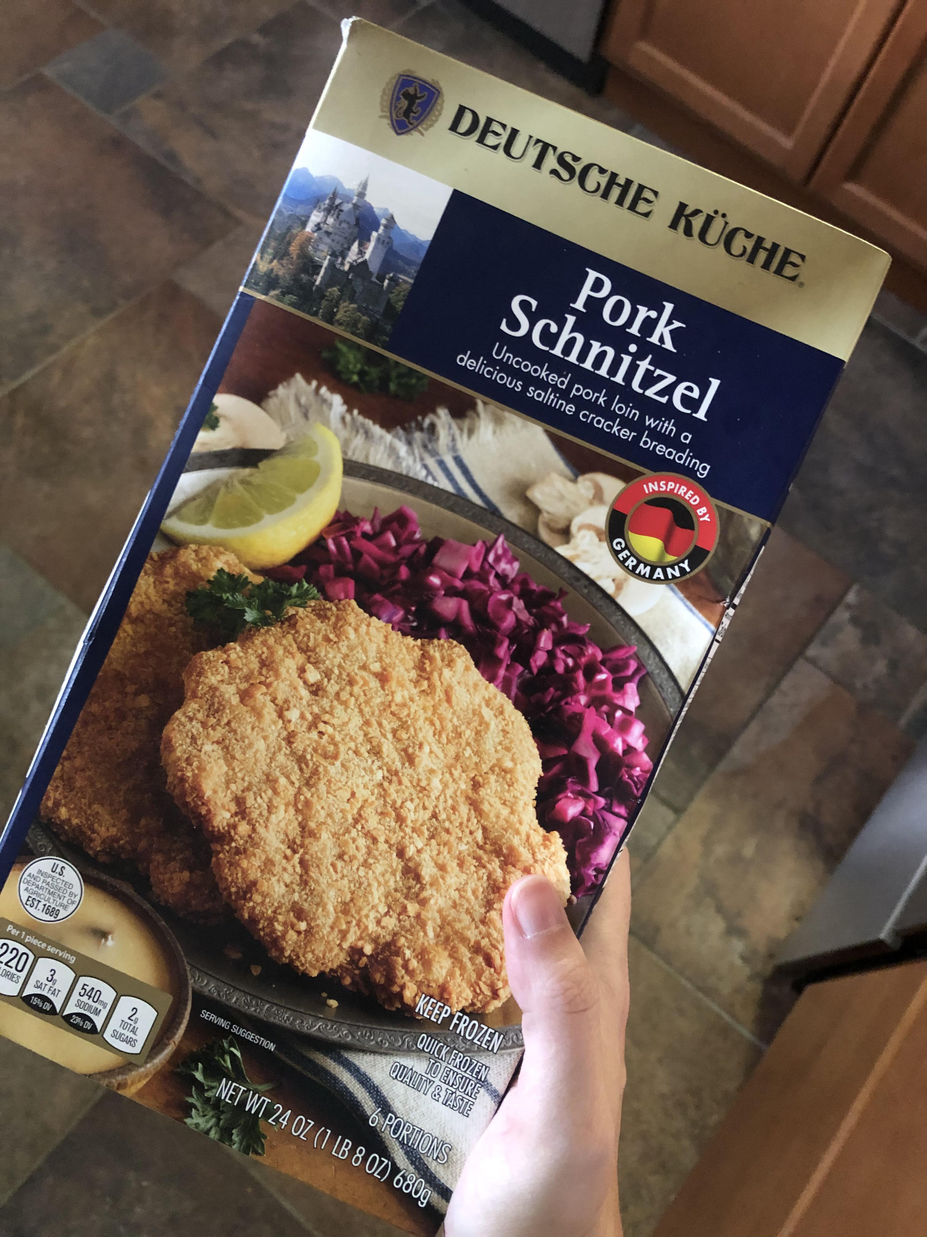Made my beloved Pork schnitzel (2 packed bought on March 18) last until