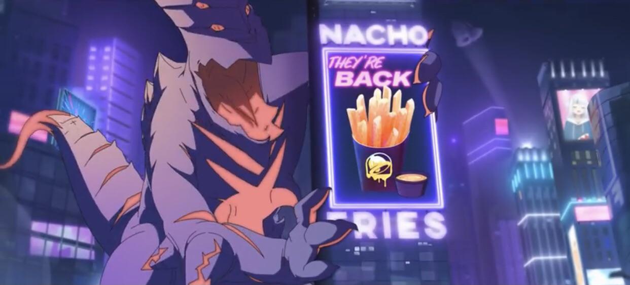Taco bell is embracing the culture GawrGura
