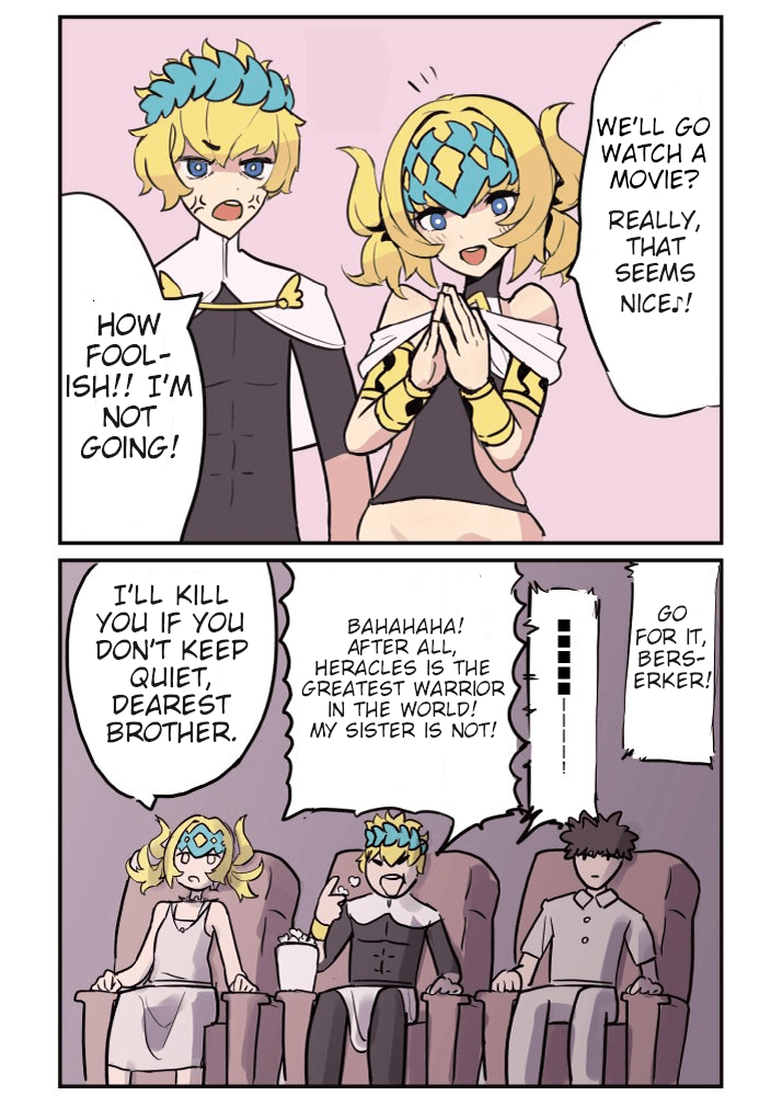 Castor and Pollux go to the movies. [Translated] (Gyukuku400) r