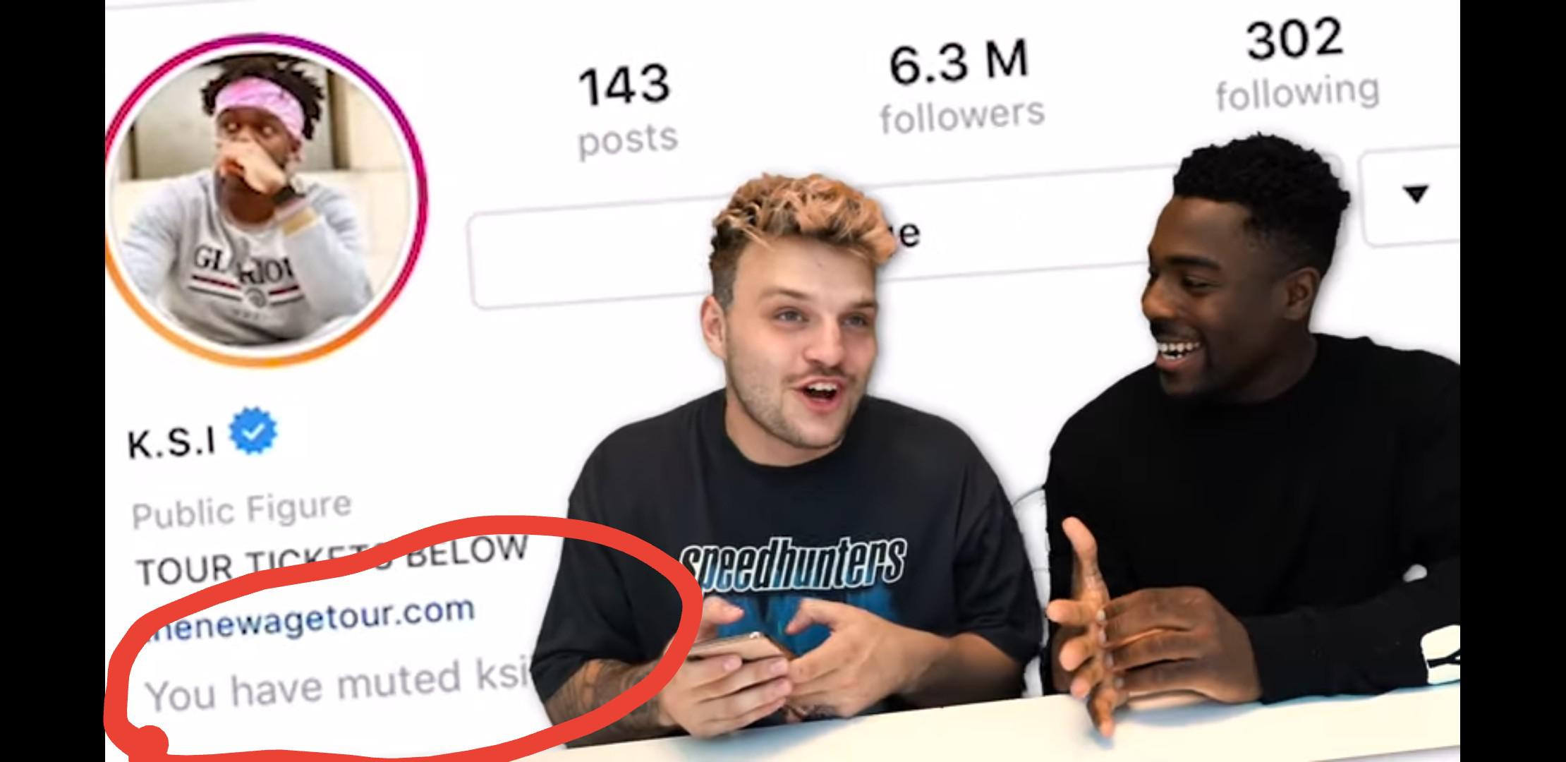 I was watching an old tgf vid and noticed that Jay has ksi muted on