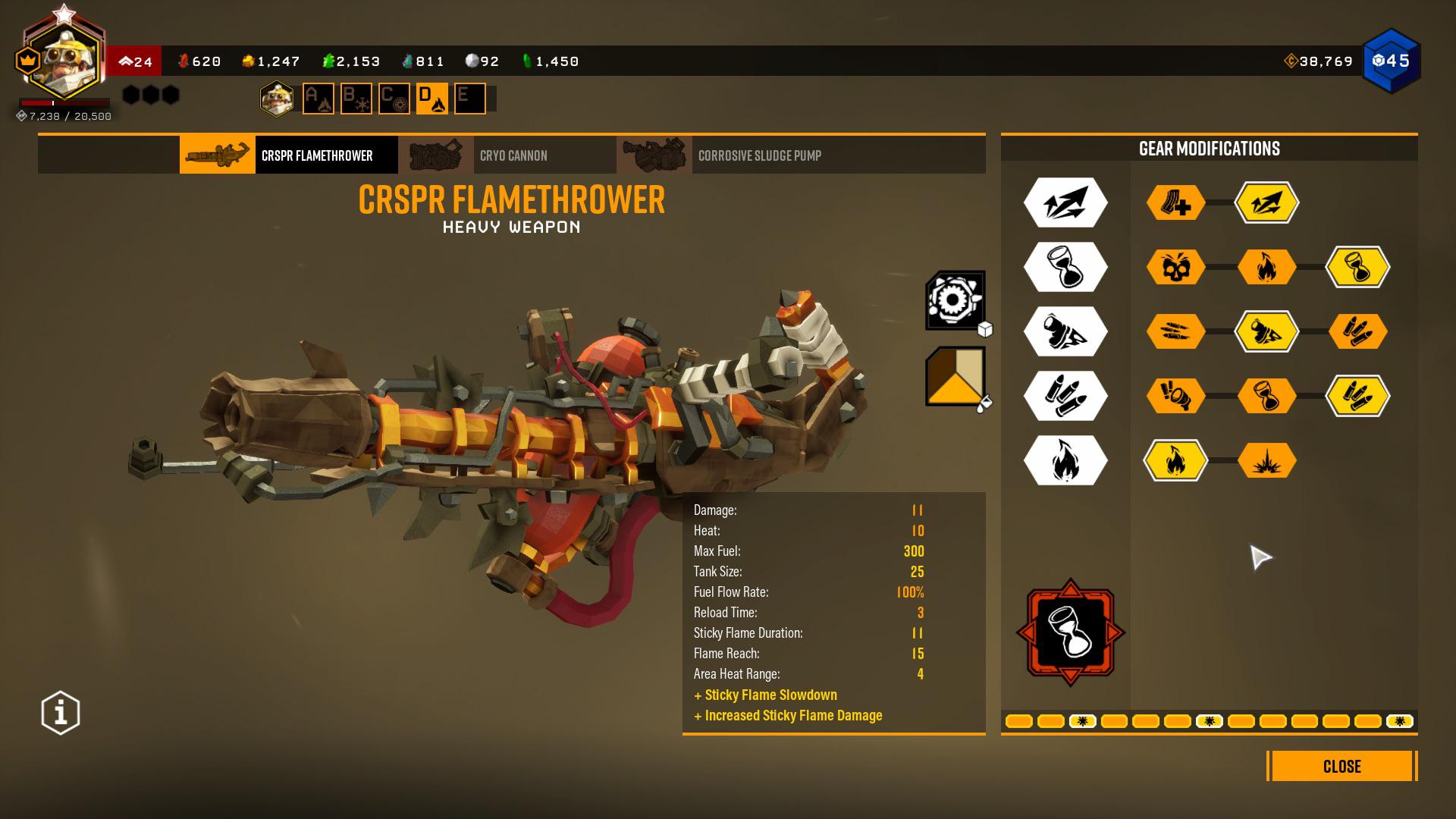 Thoughts on this Sticky Flame build? r/DeepRockGalactic