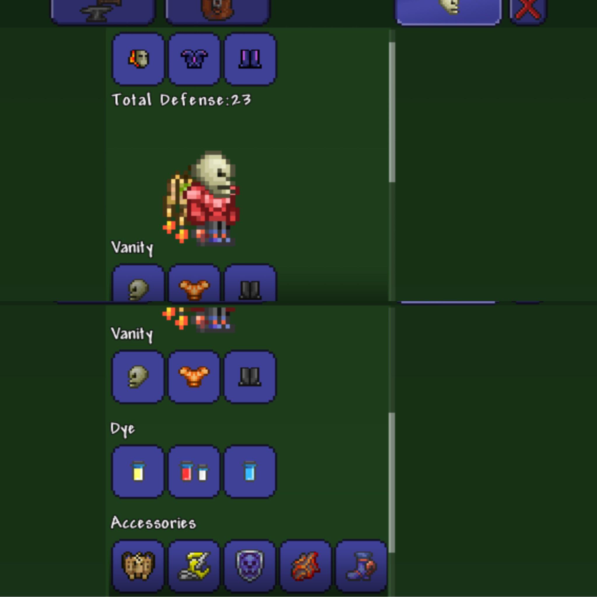 Is this a good armour/accessories for late prehard mode r/Terraria