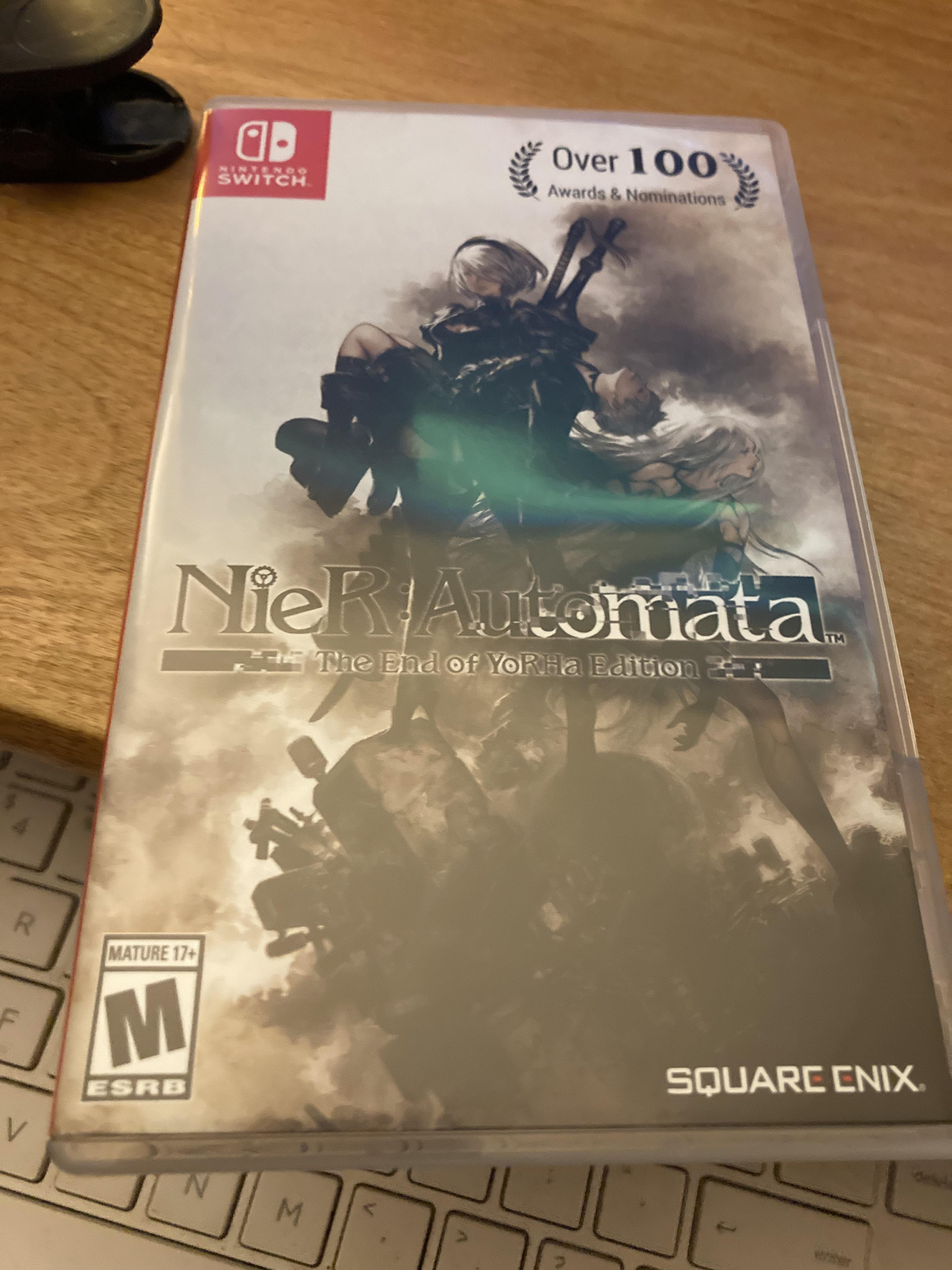 Wow nier automata on switch not out until the 6th but I got it early