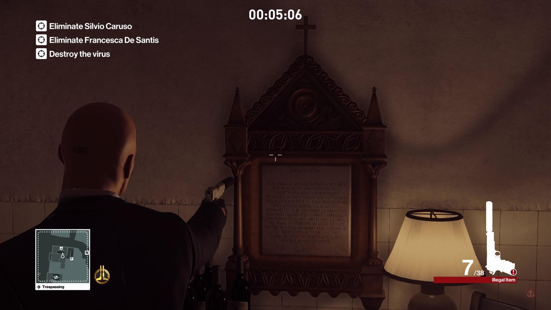 Pulp Fiction Easter Egg in one of the apartments in Sapienza,it reads