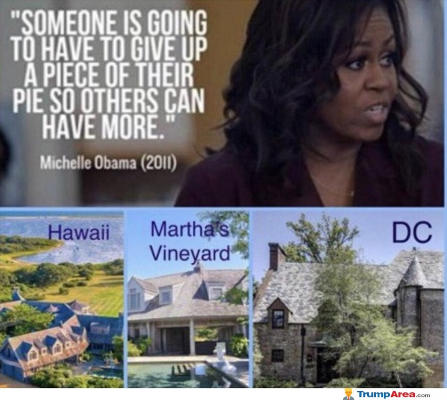 Someone is going to have to give a piece of their pie Conservatives_R_Us