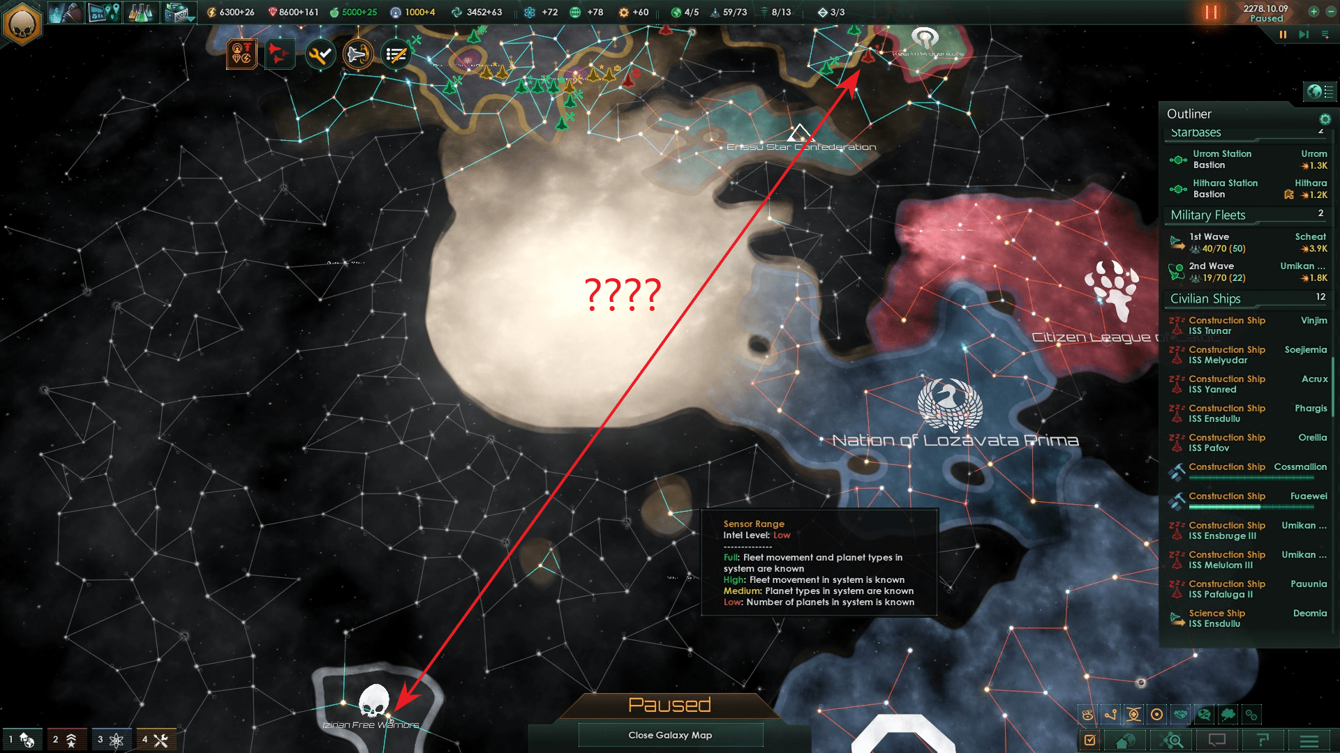 Marauders seem to be programmed to attack you sometimes regardless of distance. Stellaris