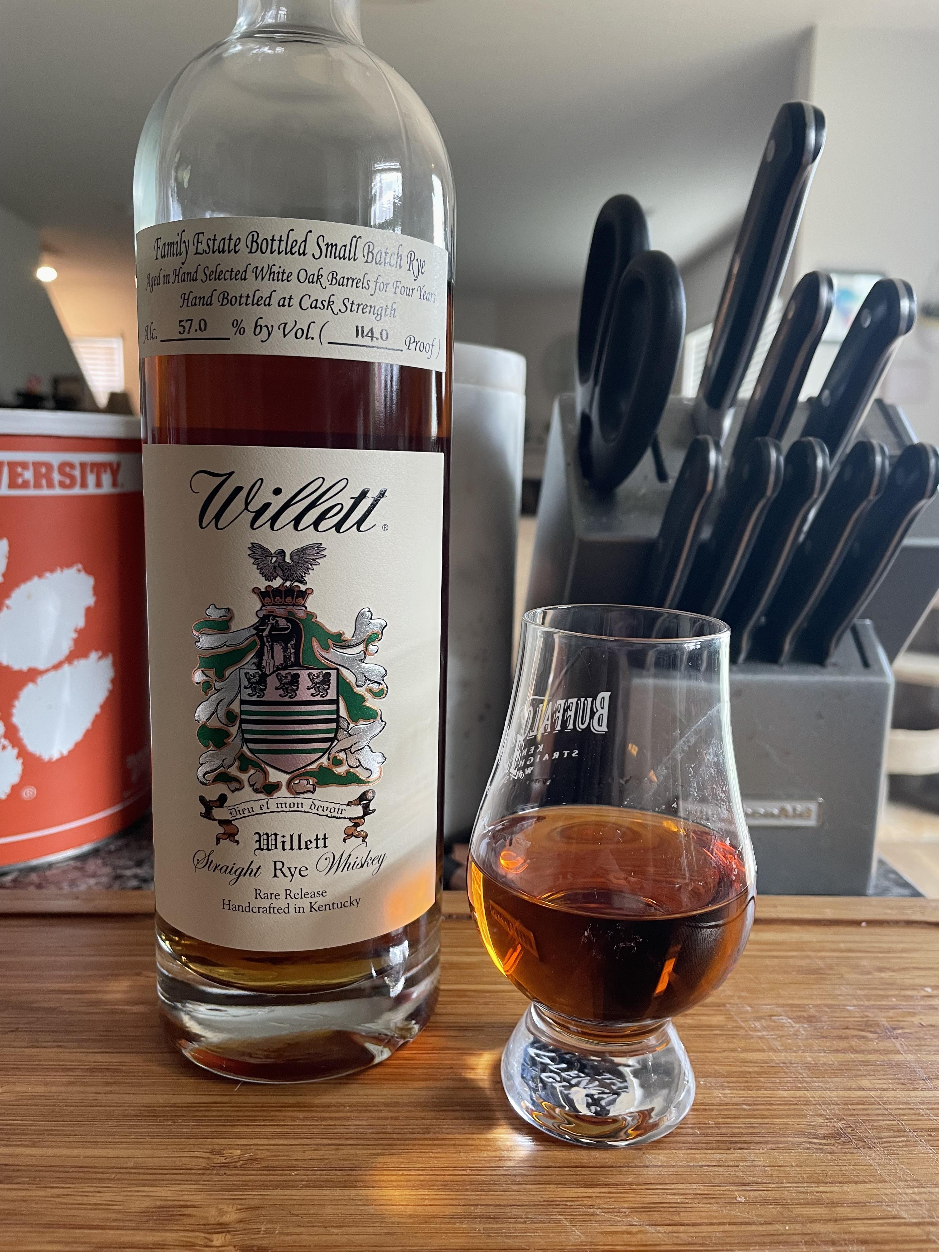 Review 78, Willett Family Estate 4 Year Rye r/bourbon