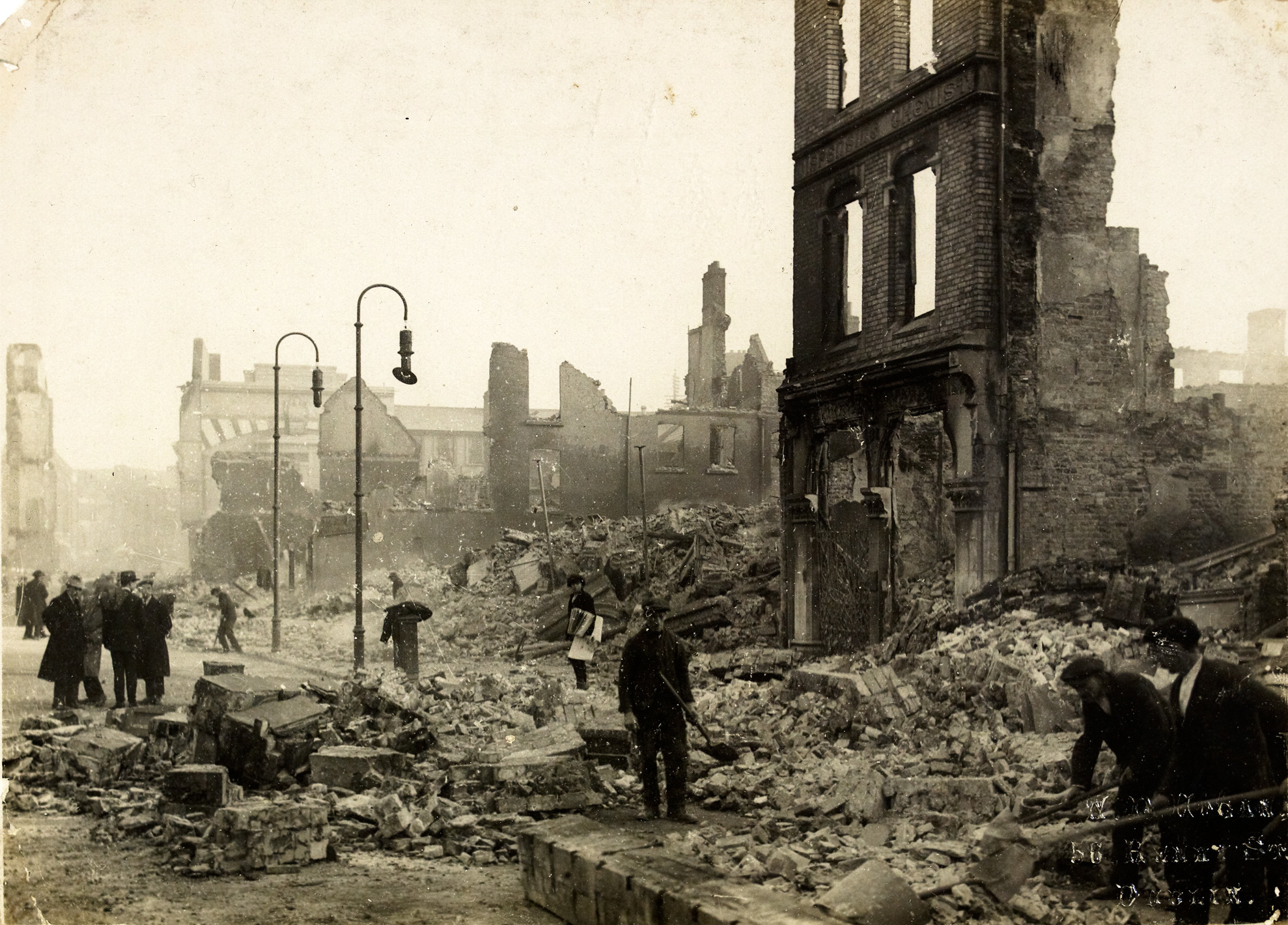 100 years ago today British forces burned down Cork City in retaliation