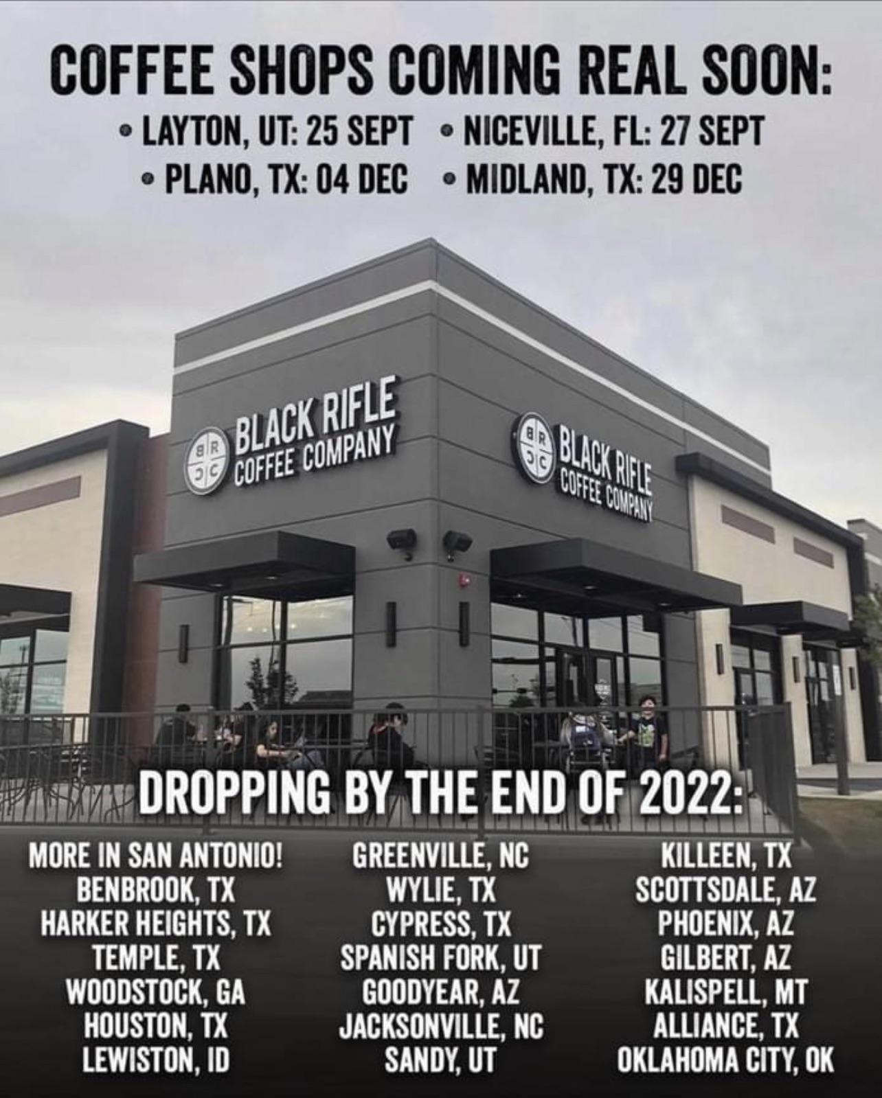 black rifle coffee menu temple tx Isa Lake