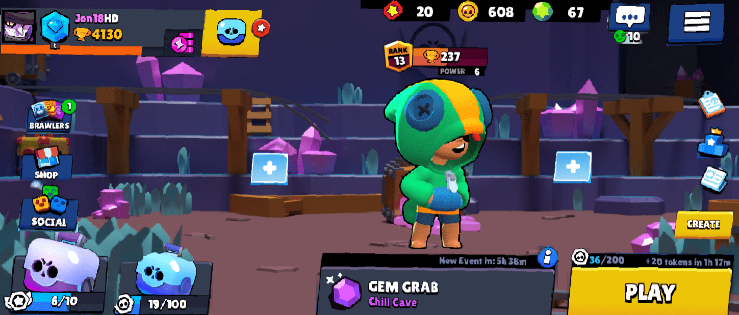 [Idea]My take on the UI of brawl stars Brawlstars