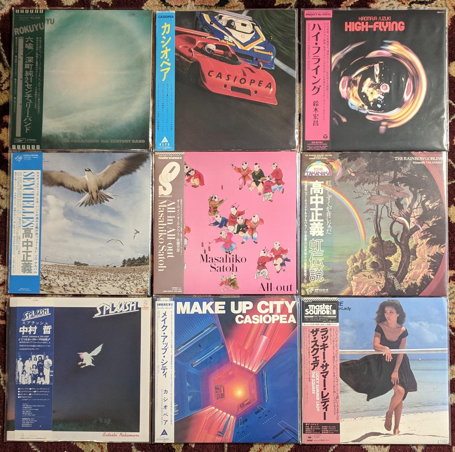 From My Collection Japanese Jazz Fusion From The 70s And 80s r/vinyl