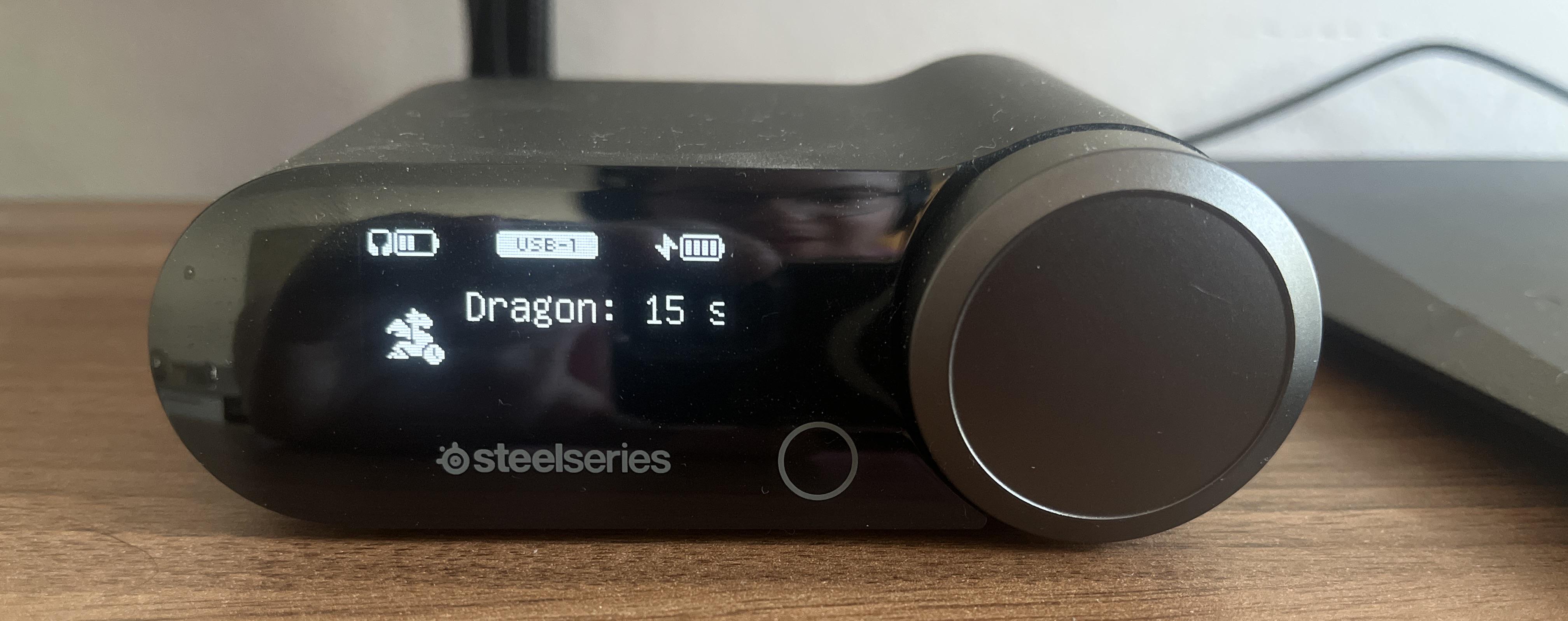 Ingame Info on Base Station of Arctis Nova Pro Wireless : r/steelseries