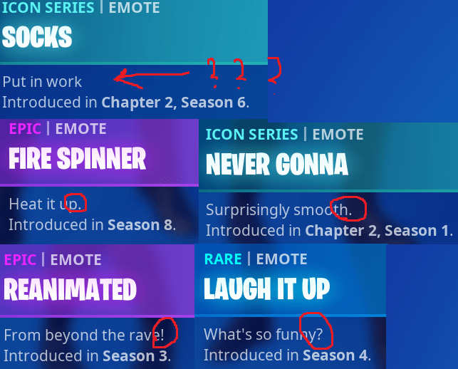 Fun fact If we don't count true heart, then the new socks emote is the