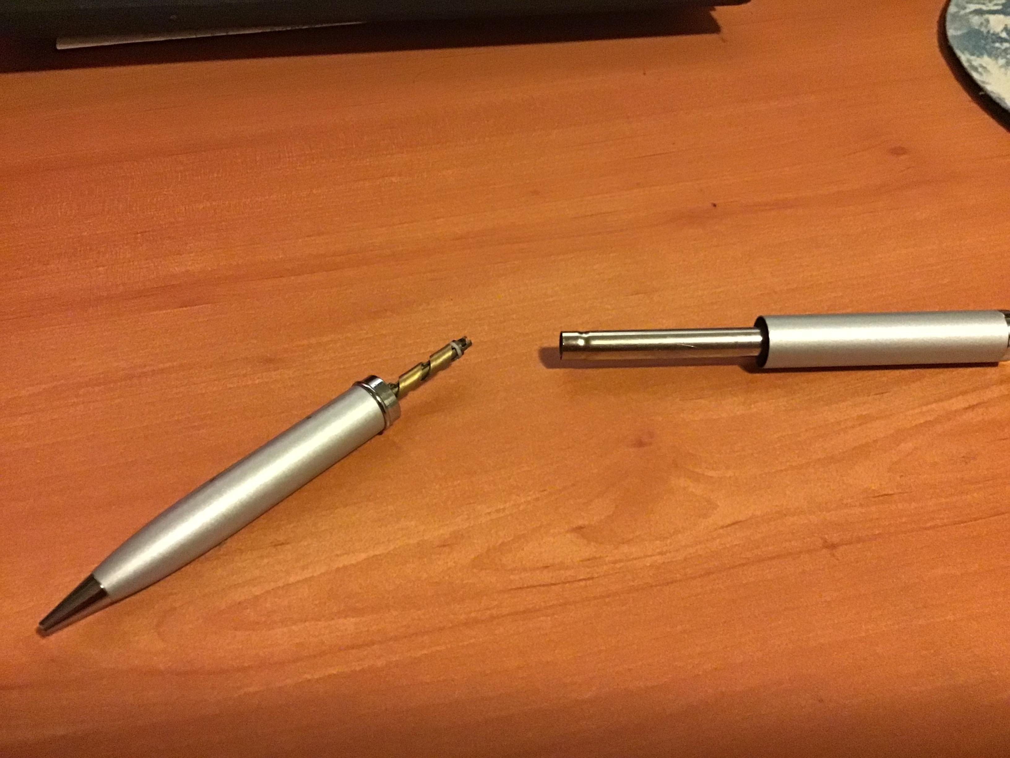 What do you call a mech pencil that looks like this inside? How does it