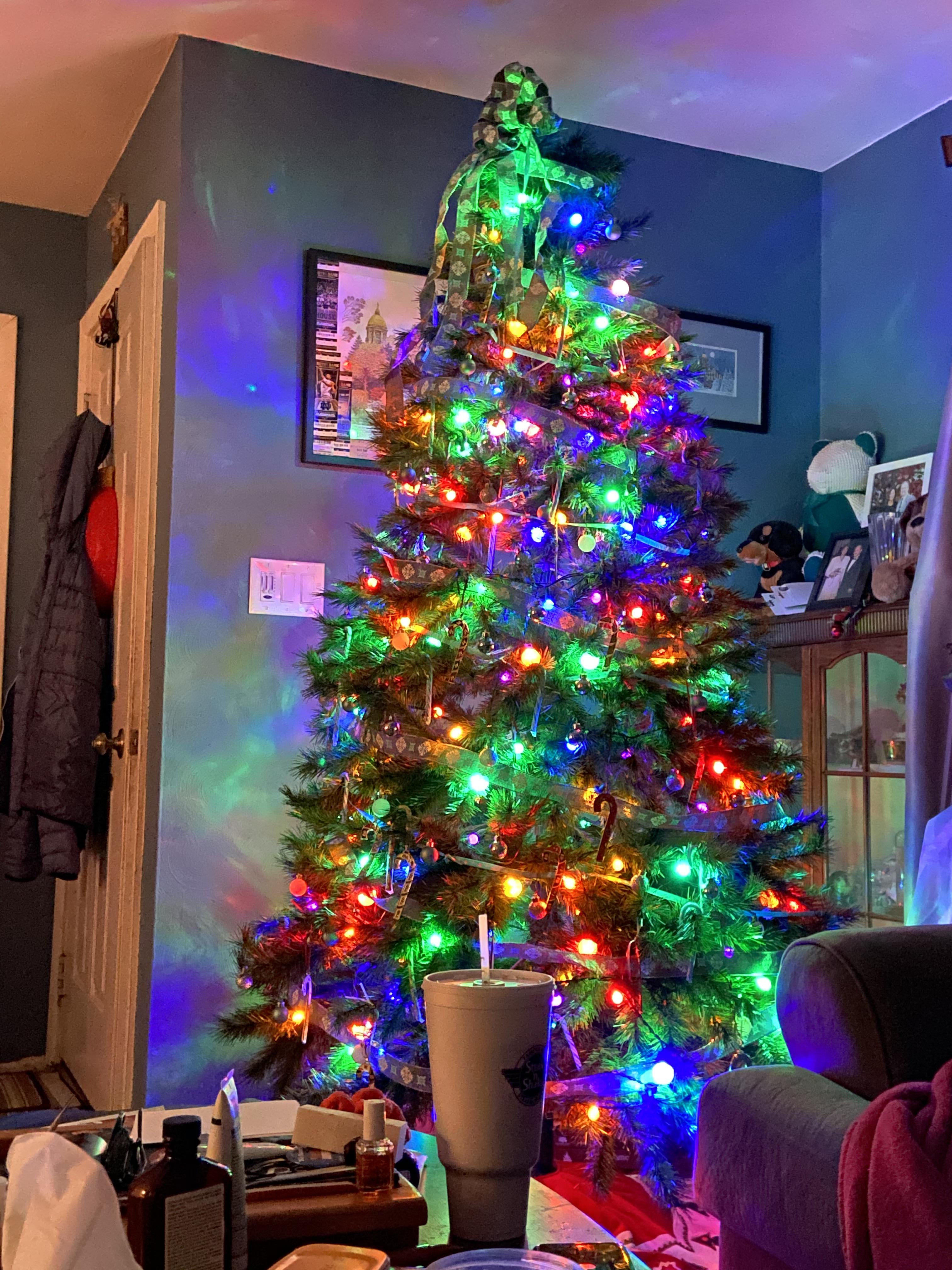 Our tree this year r/christmas