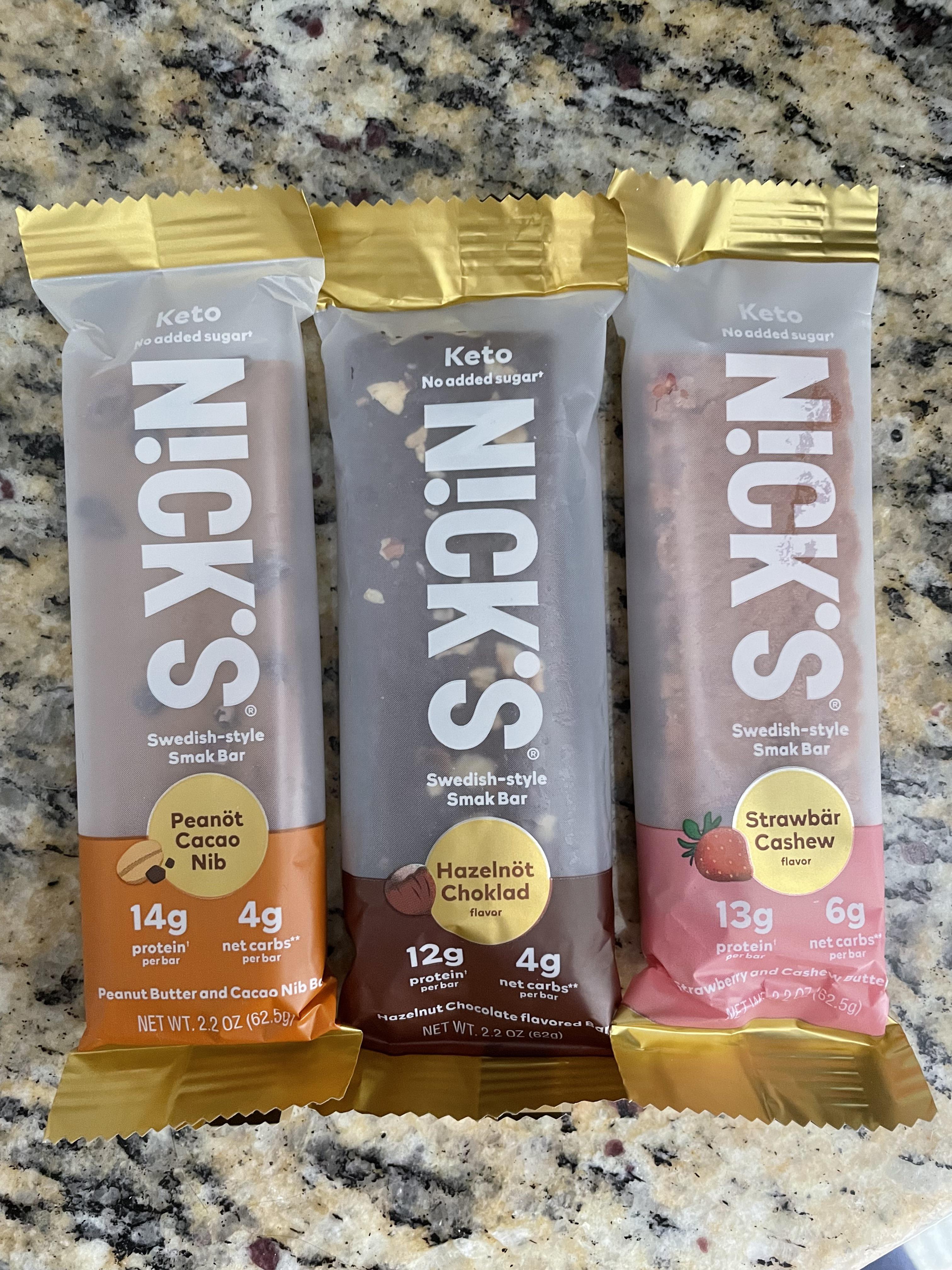 Highly these new Nick’s smak protein bars in the refrigerated