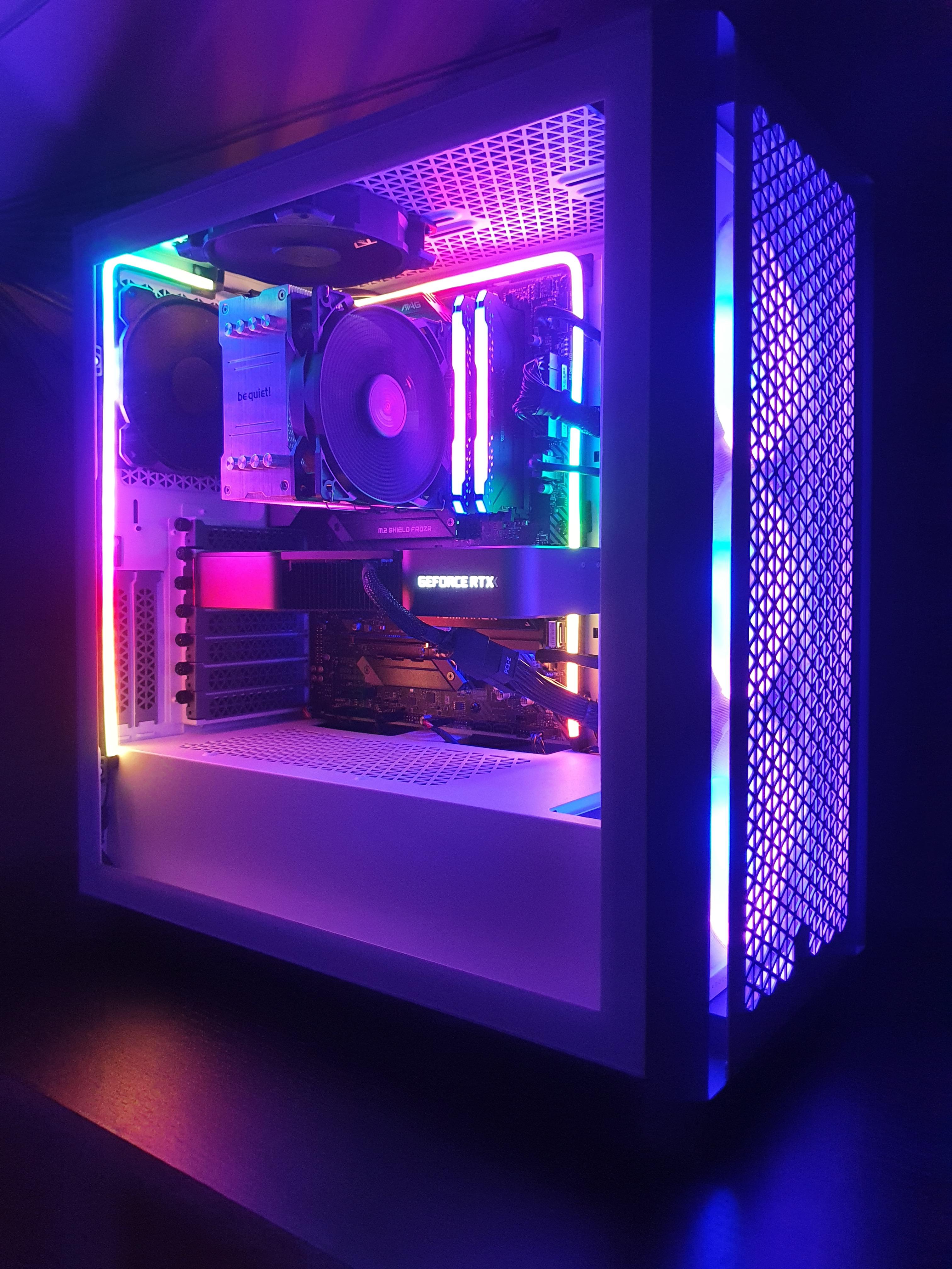 Added new RGB Strip to my PC r/pcmasterrace
